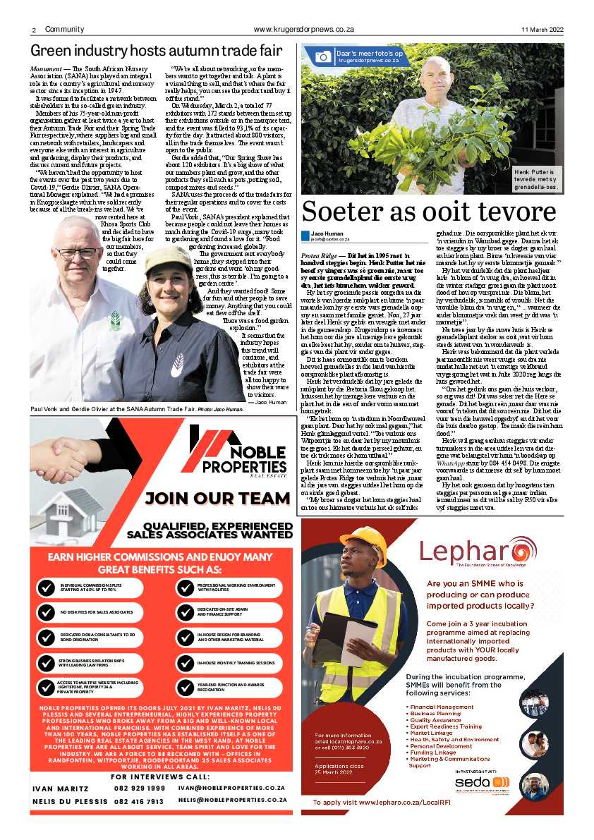 Krugersdorp News 11 March 2022 page 2