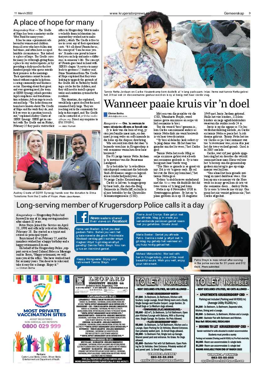 Krugersdorp News 11 March 2022 page 3