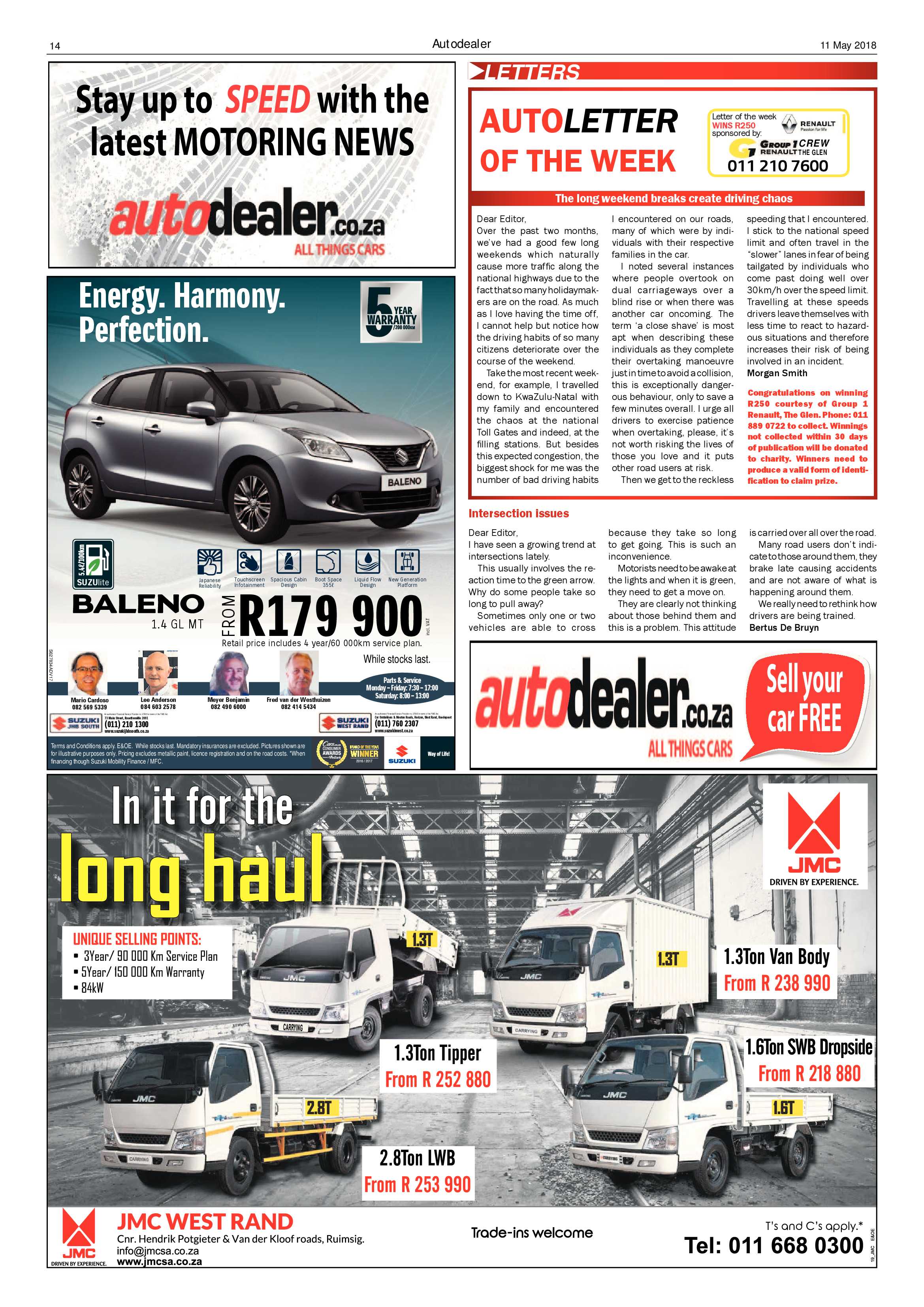 Krugersdorp News 11 May 2018 page 14