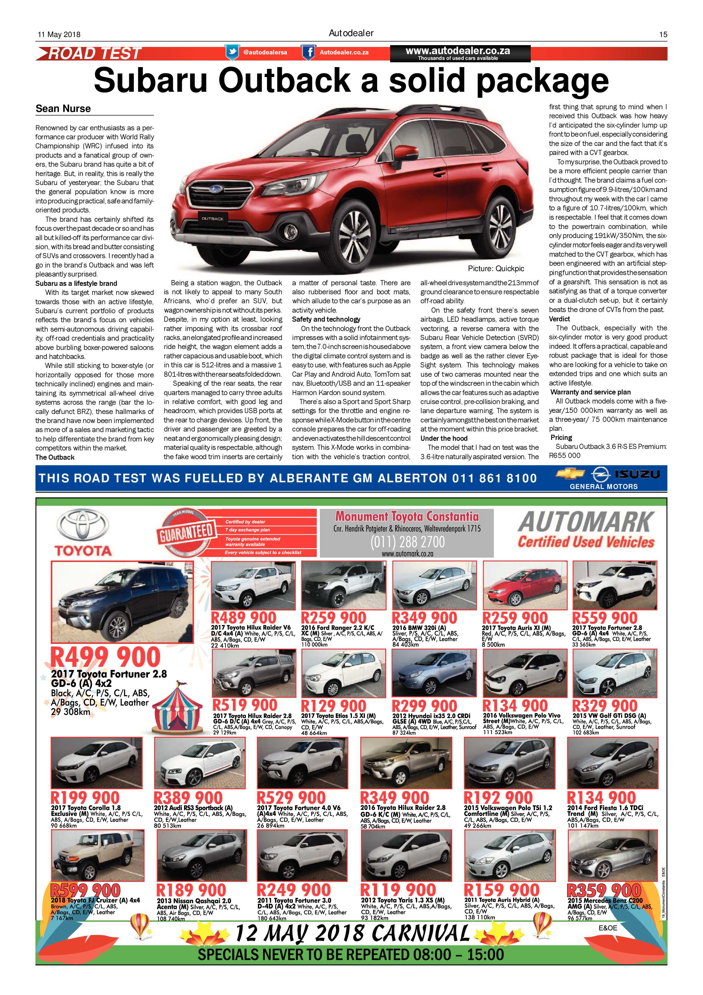 Krugersdorp News 11 May 2018 page 15