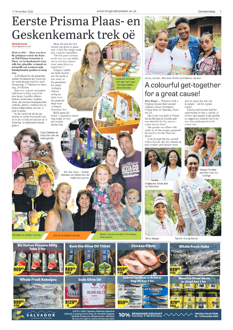 Krugersdorp News 11 November 2022 page 3