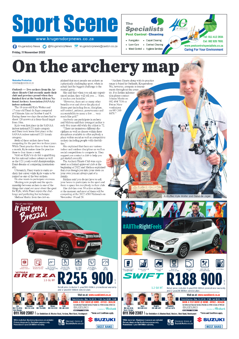 Krugersdorp News 11 November 2022 page 8