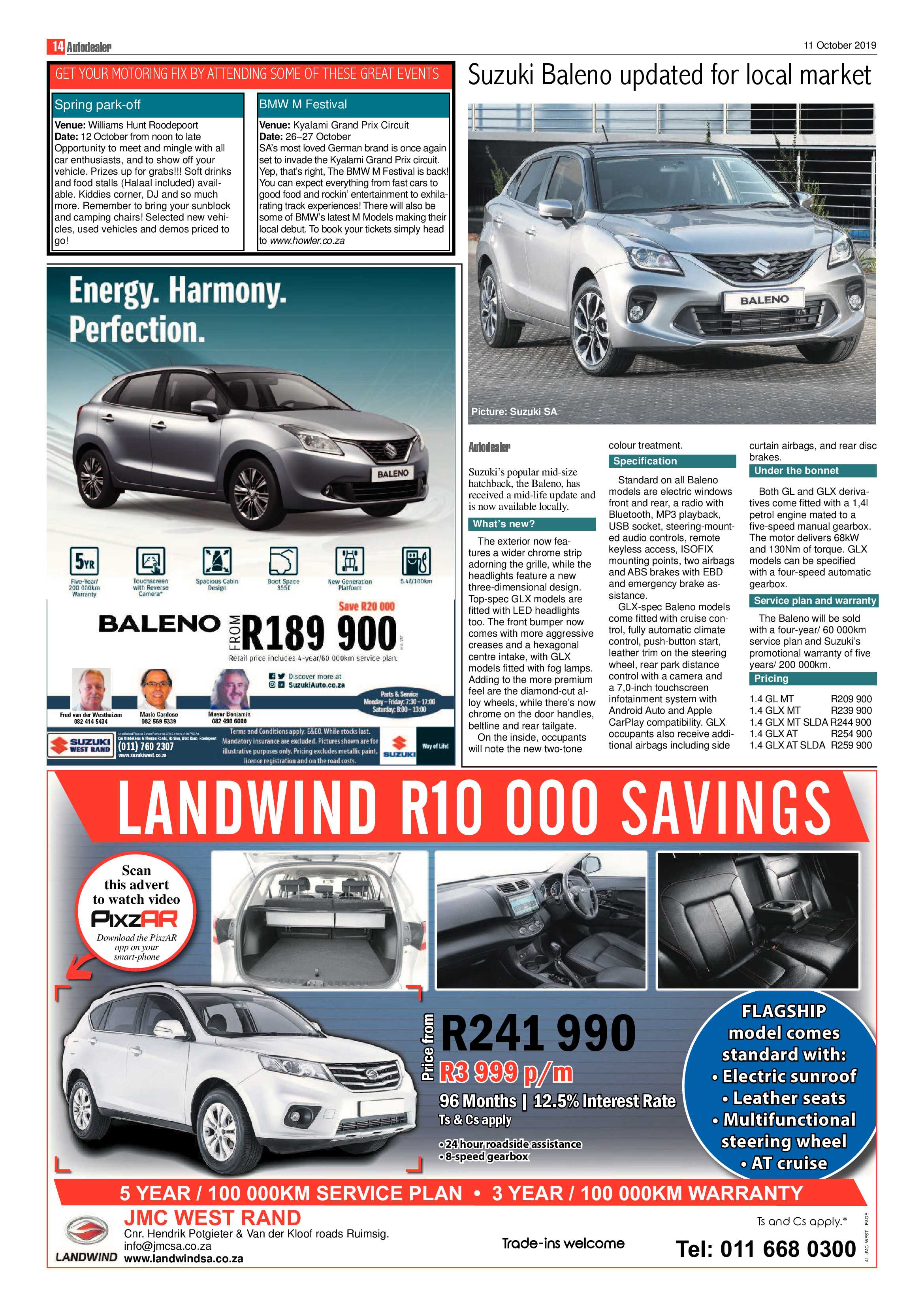 Krugersdorp News 11 October 2019 page 14