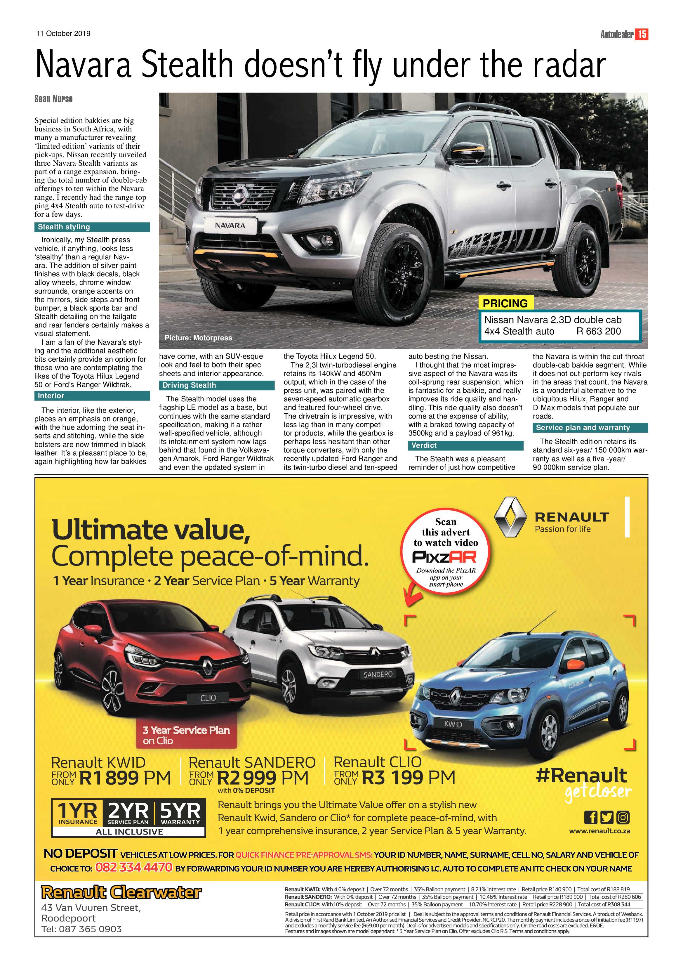 Krugersdorp News 11 October 2019 page 15