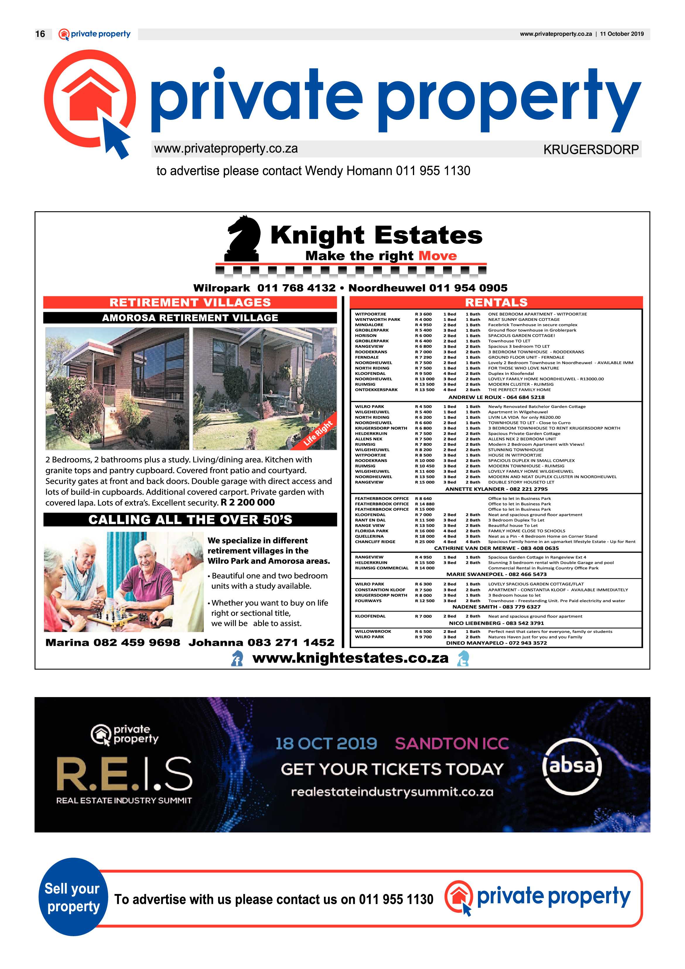 Krugersdorp News 11 October 2019 page 16