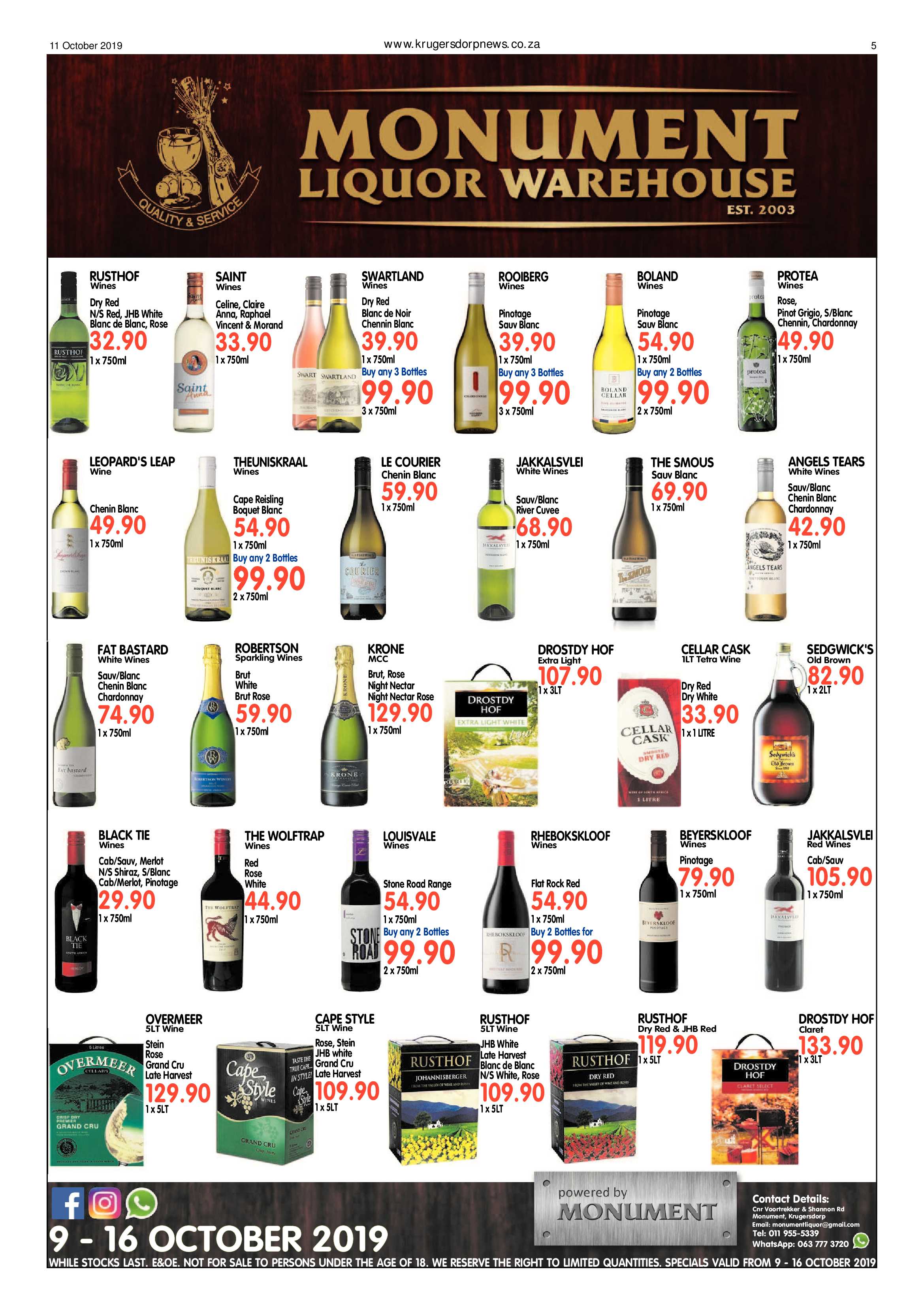 Krugersdorp News 11 October 2019 page 5