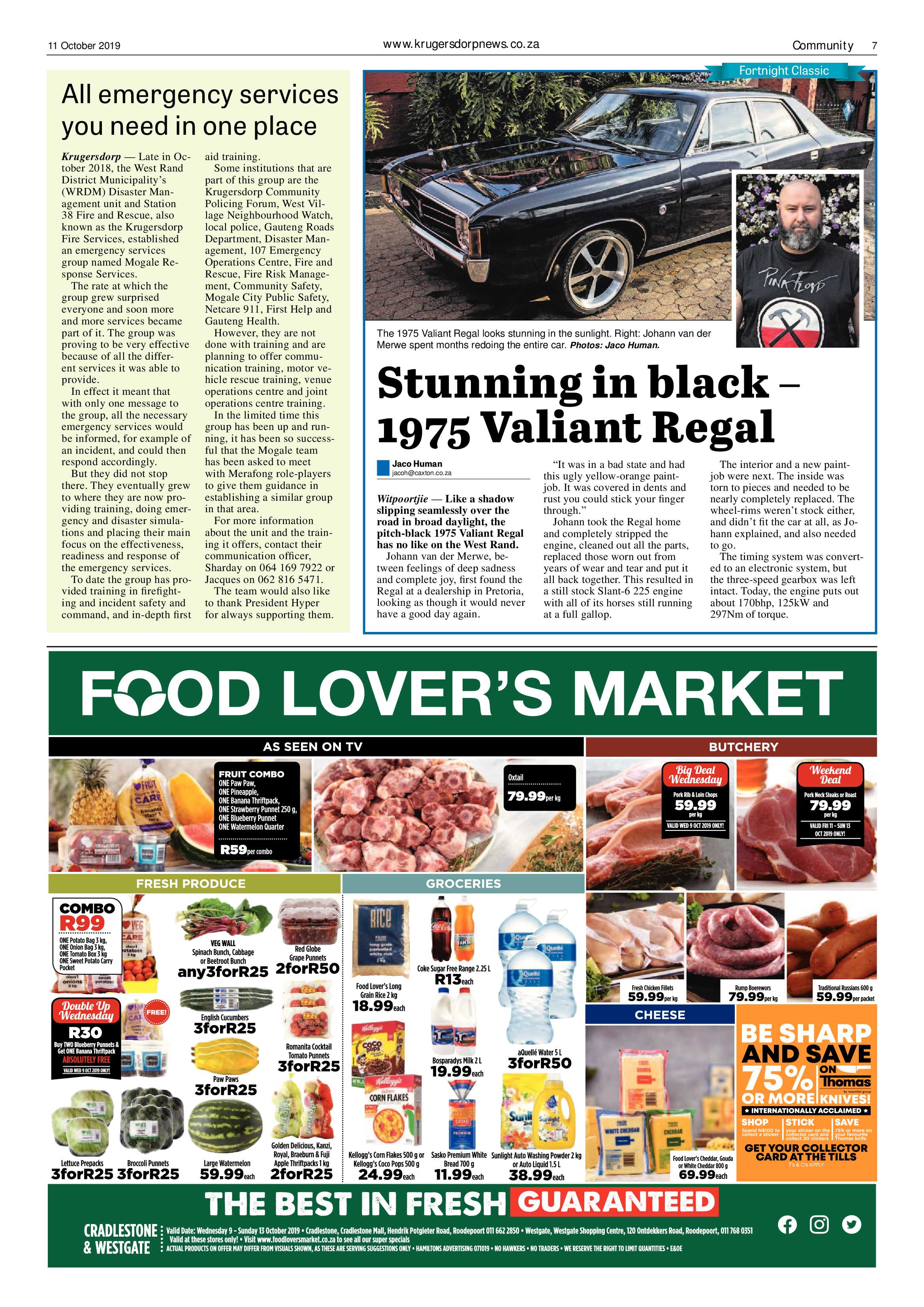 Krugersdorp News 11 October 2019 page 7