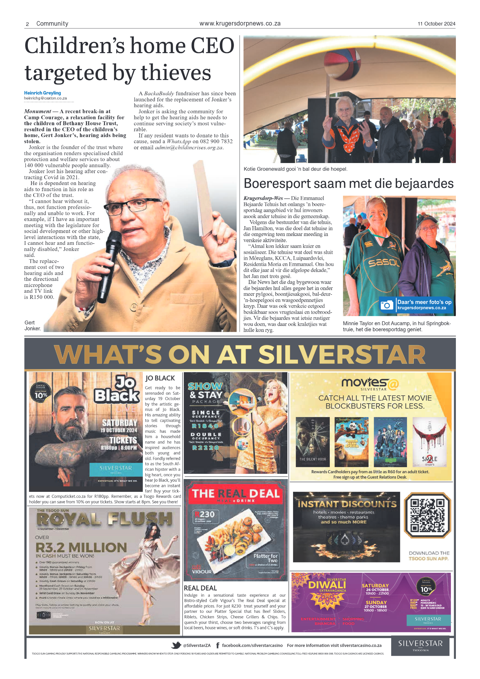 Krugersdorp News 11 October 2024 page 2