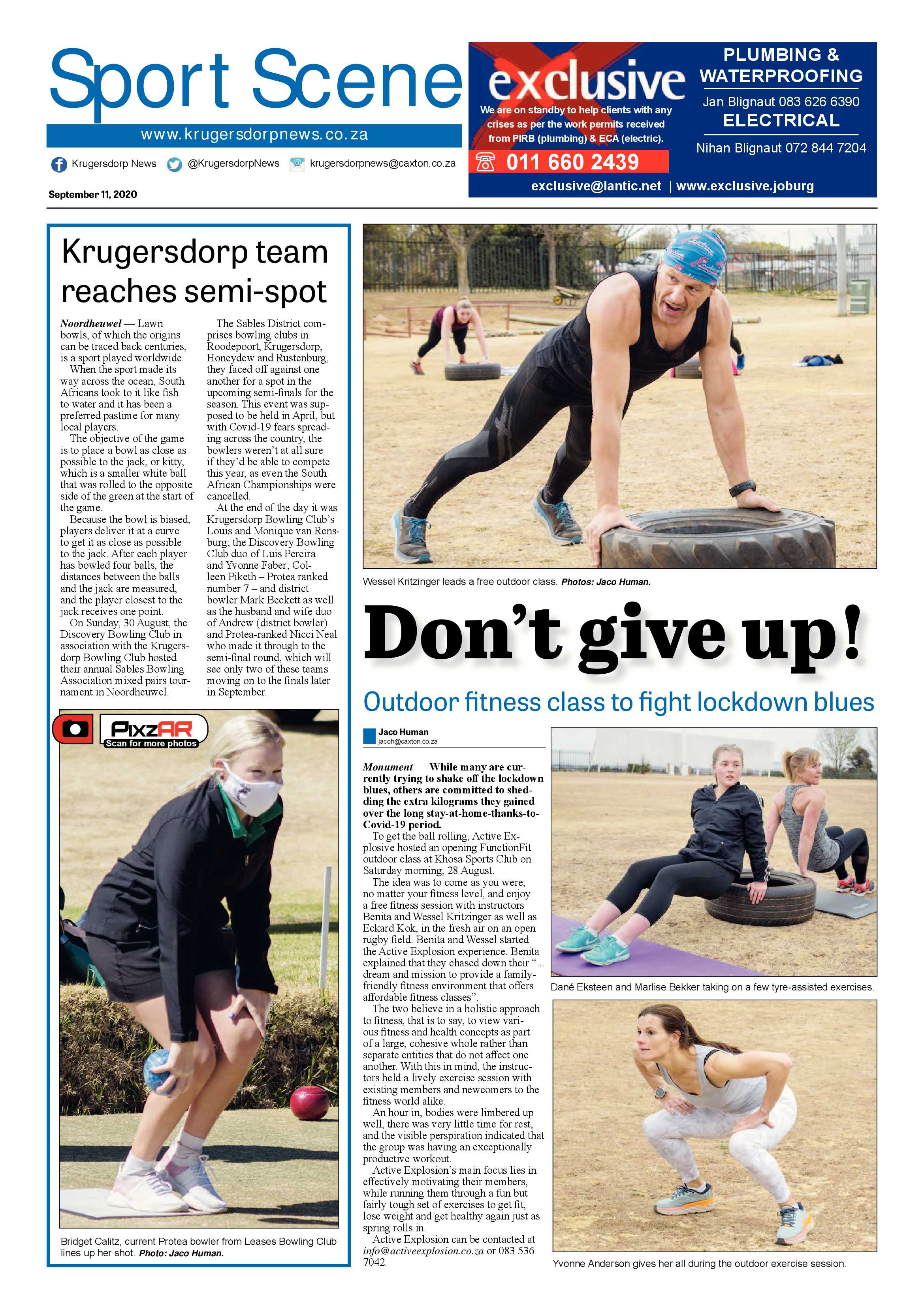 Krugersdorp News 11 September 2020 page 12