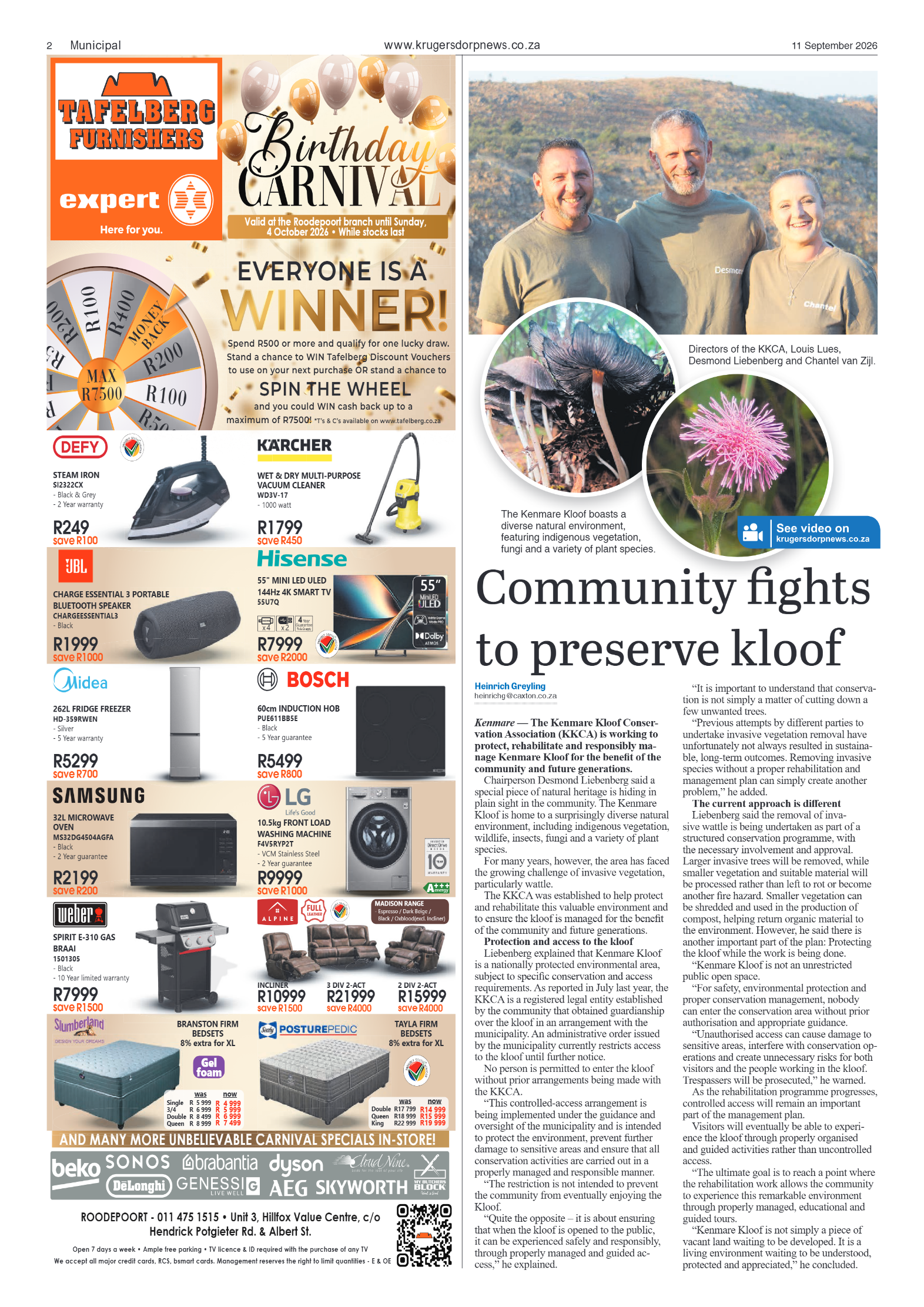 Krugersdorp News 11 September 2026 page 4