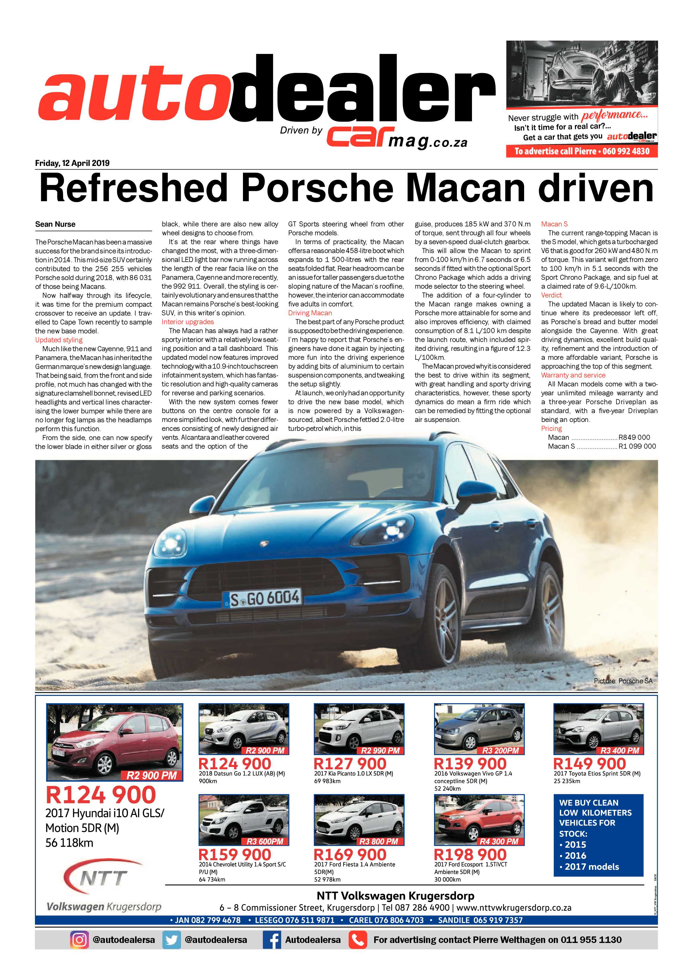 Krugersdorp News 12 April 2019 page 16