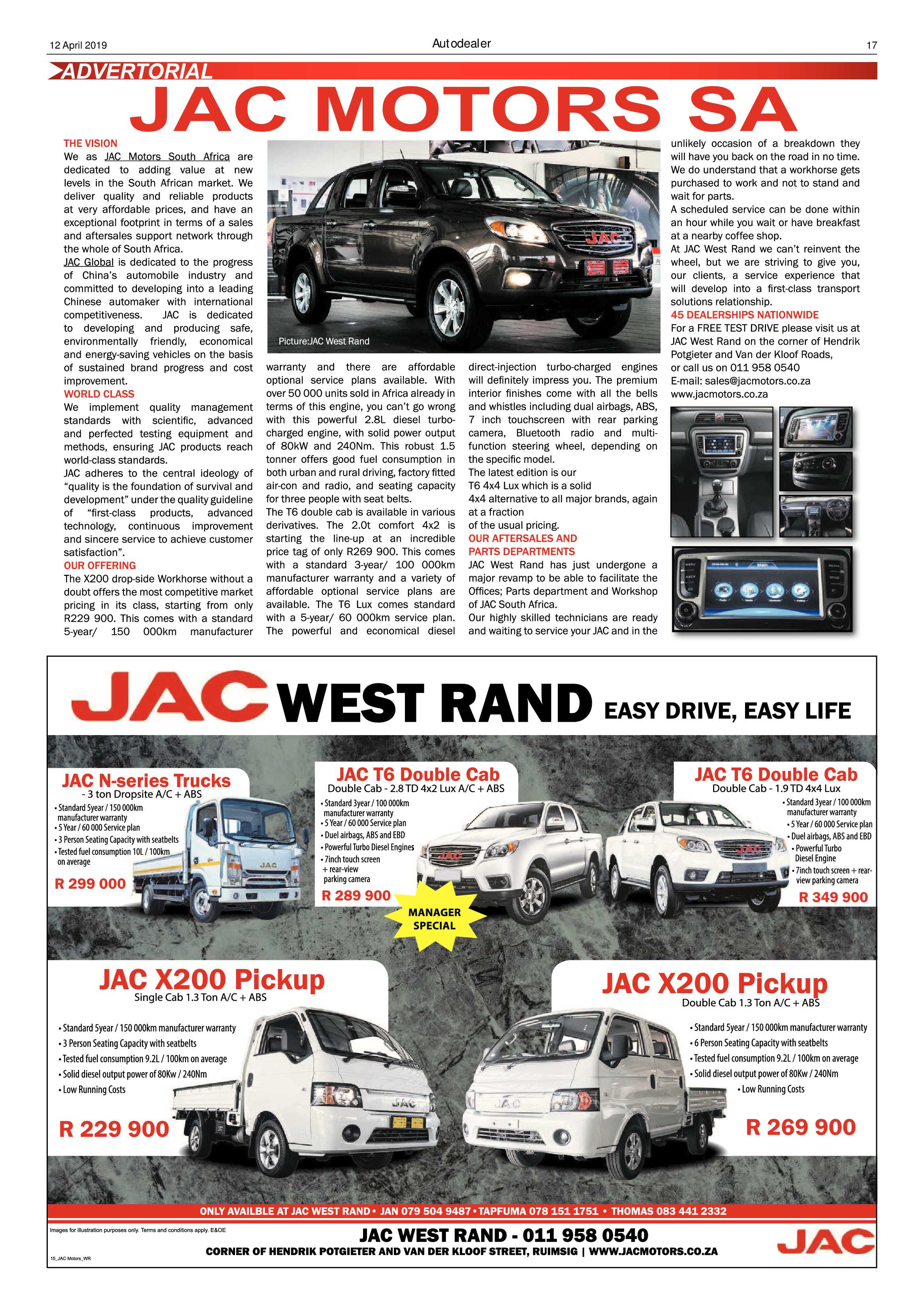 Krugersdorp News 12 April 2019 page 17