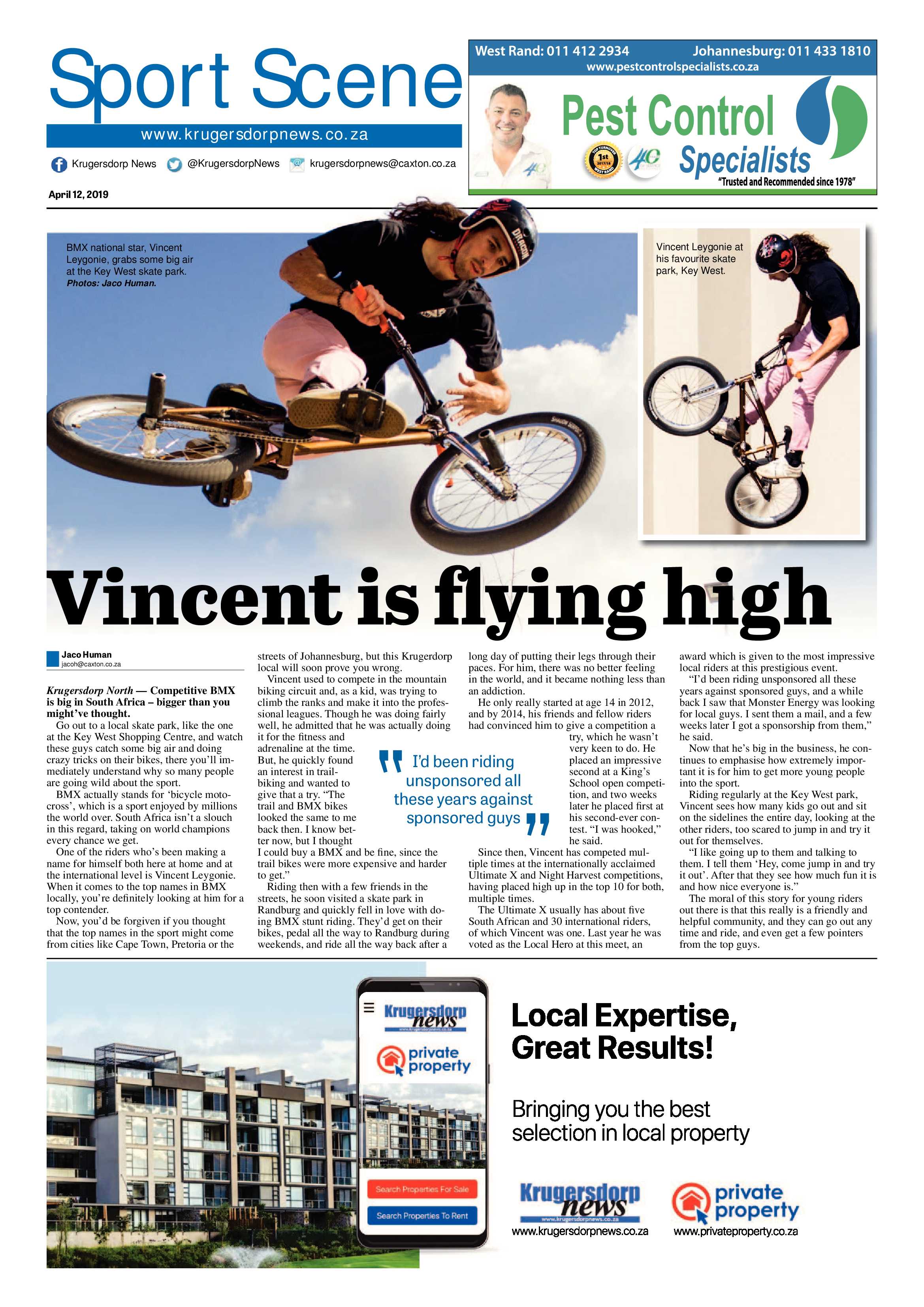 Krugersdorp News 12 April 2019 page 20