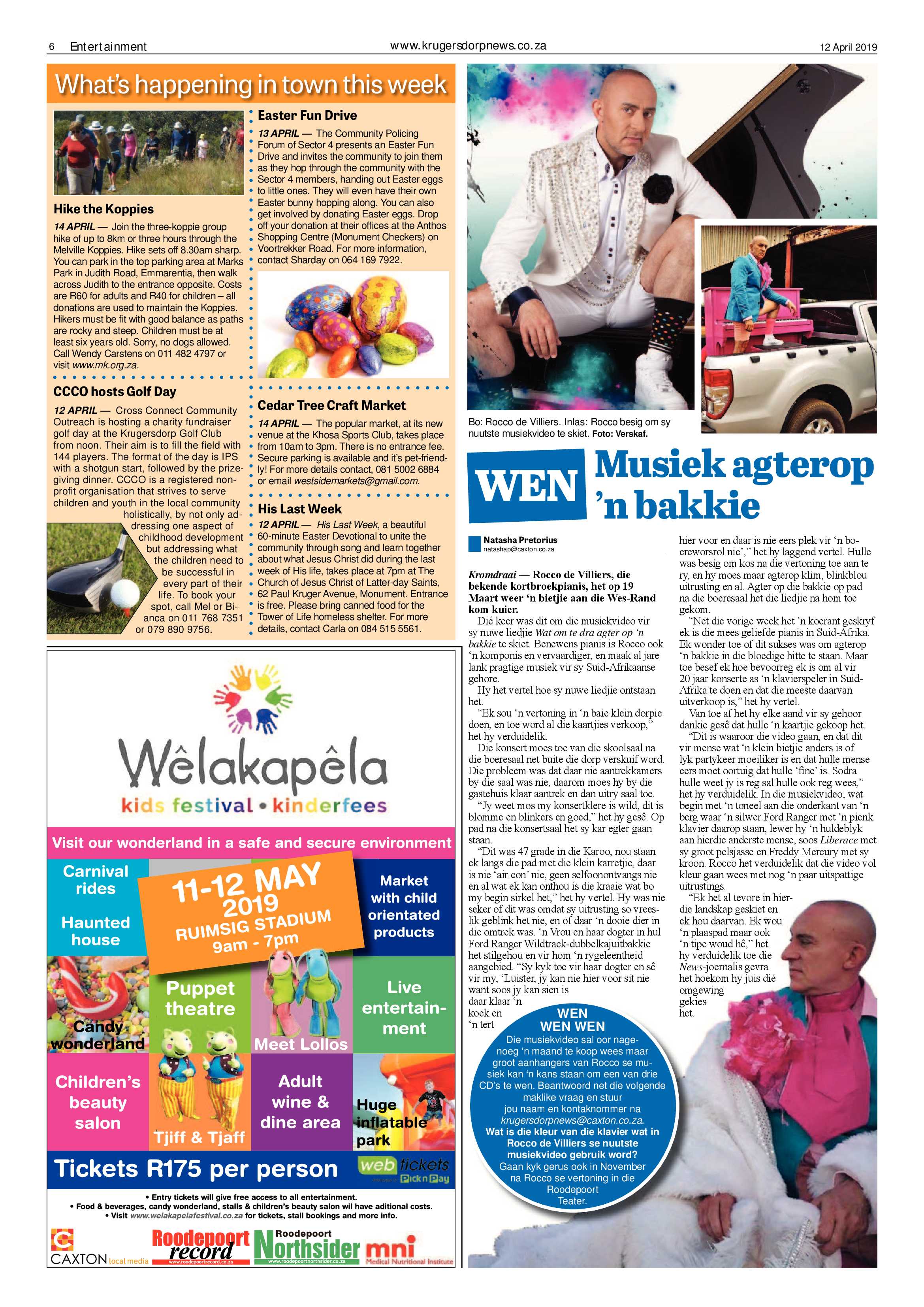 Krugersdorp News 12 April 2019 page 6
