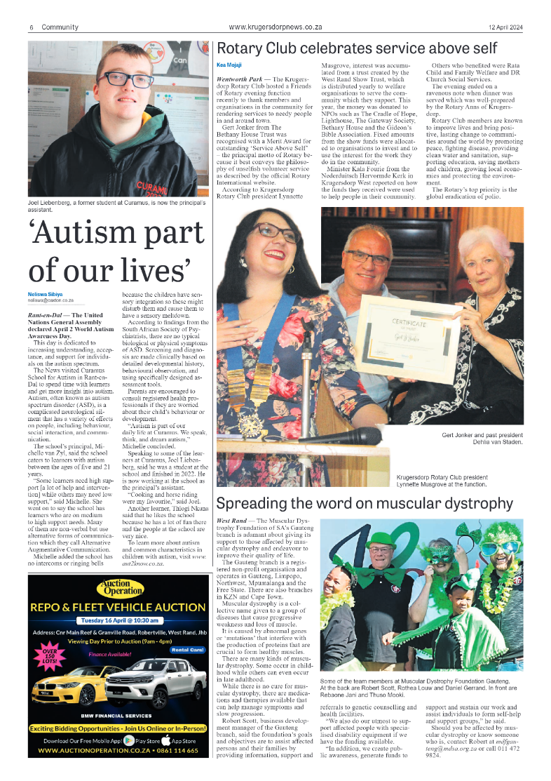 Krugersdorp News 12 April 2024 page 6