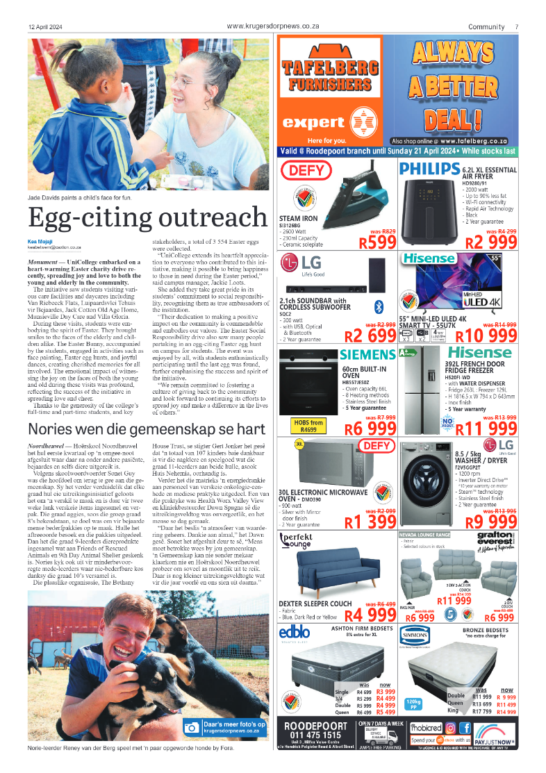 Krugersdorp News 12 April 2024 page 7