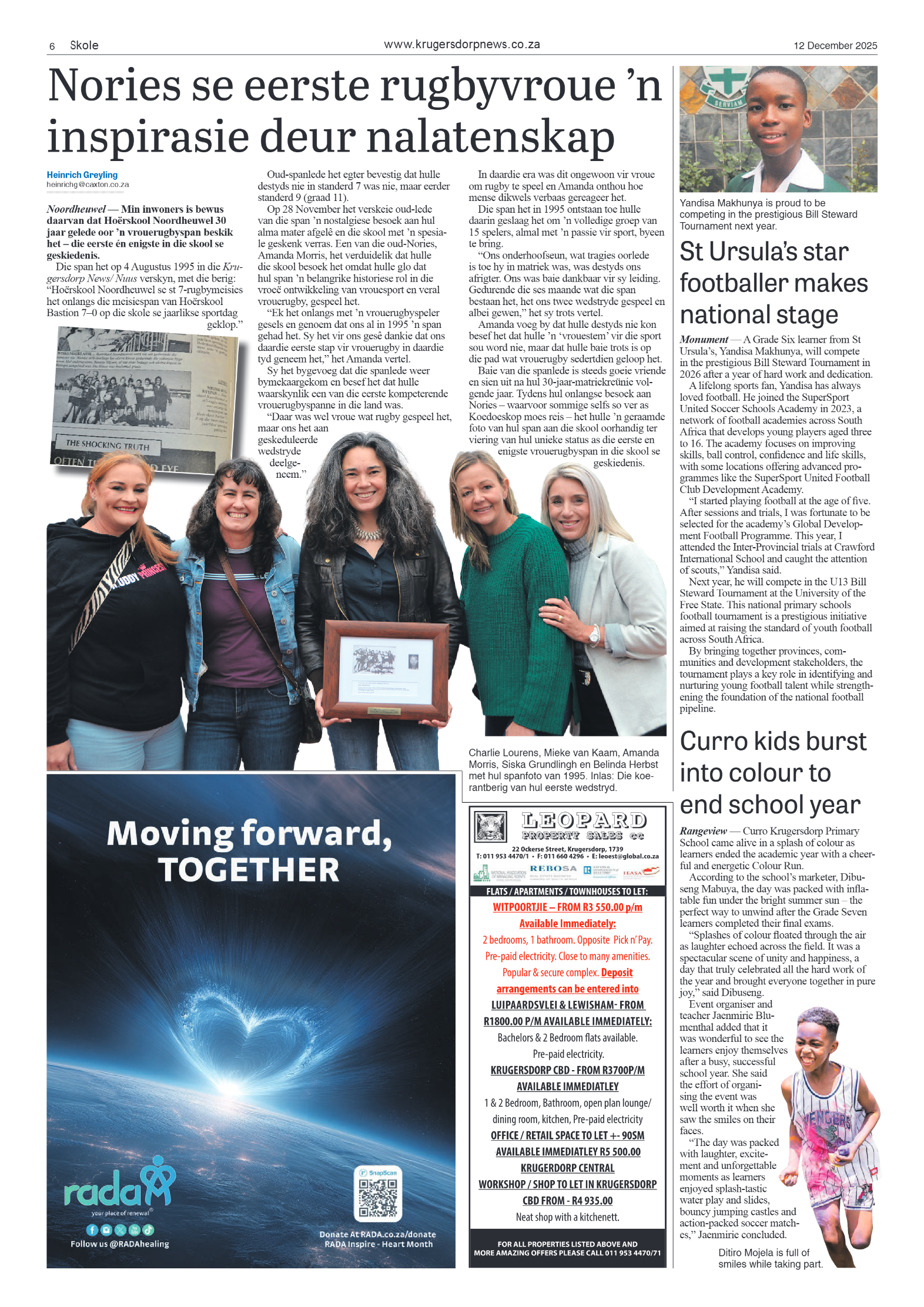 Krugersdorp News 12 December 2025 page 8