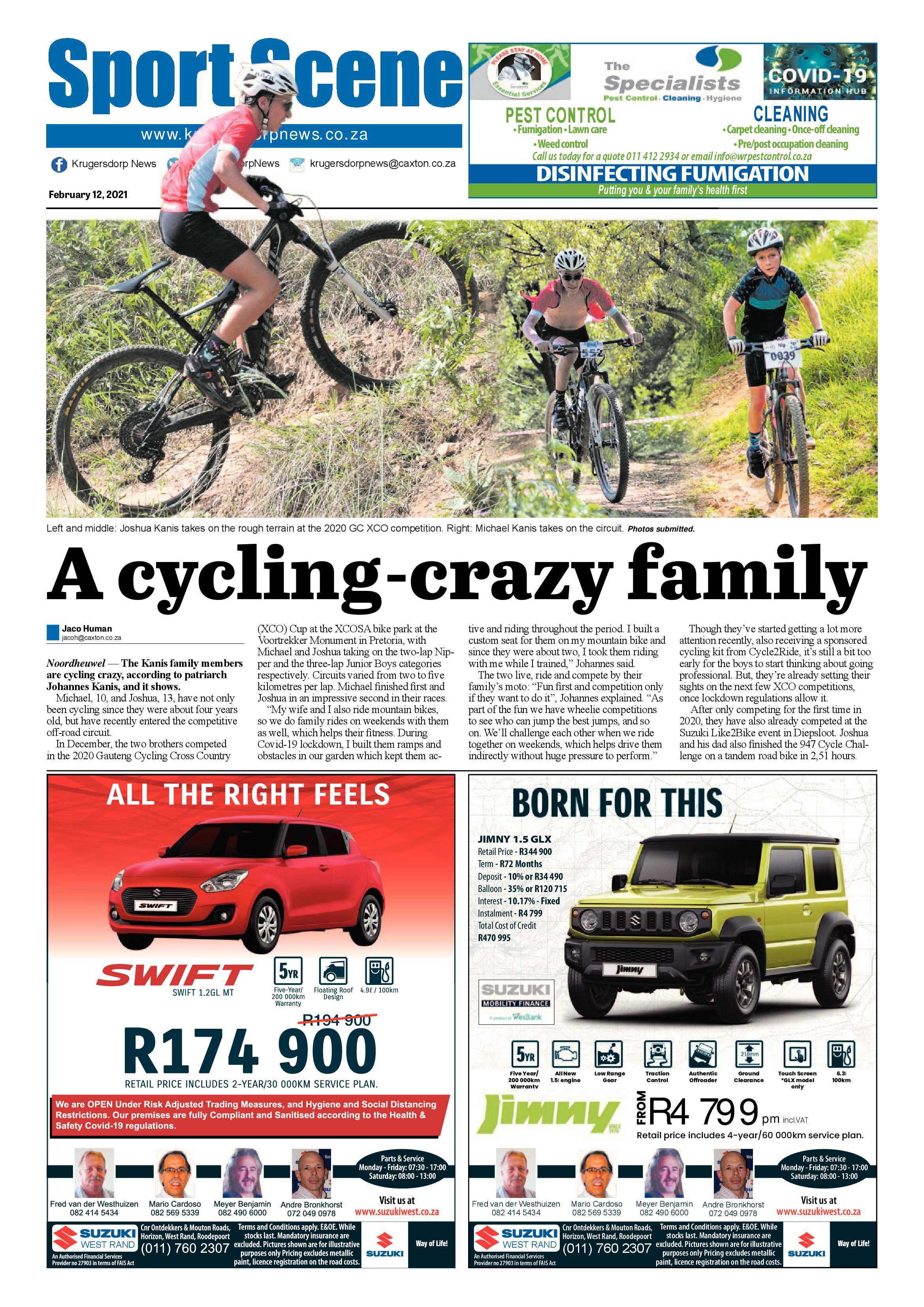 Krugersdorp News 12 February 2021 page 12