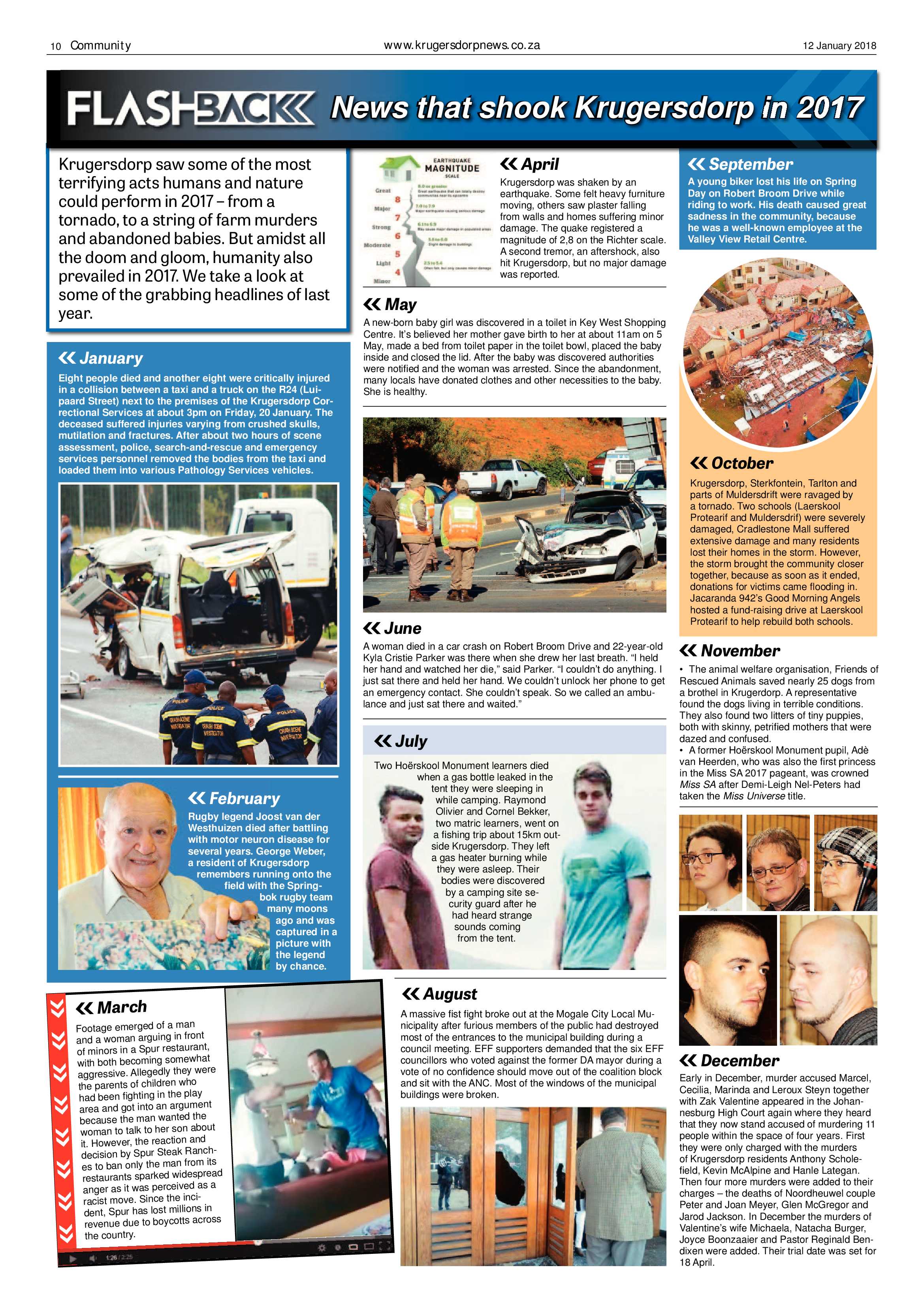 Krugersdorp News 12 January 2018 page 10