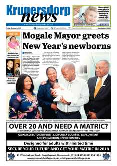 Krugersdorp News 12 January 2018