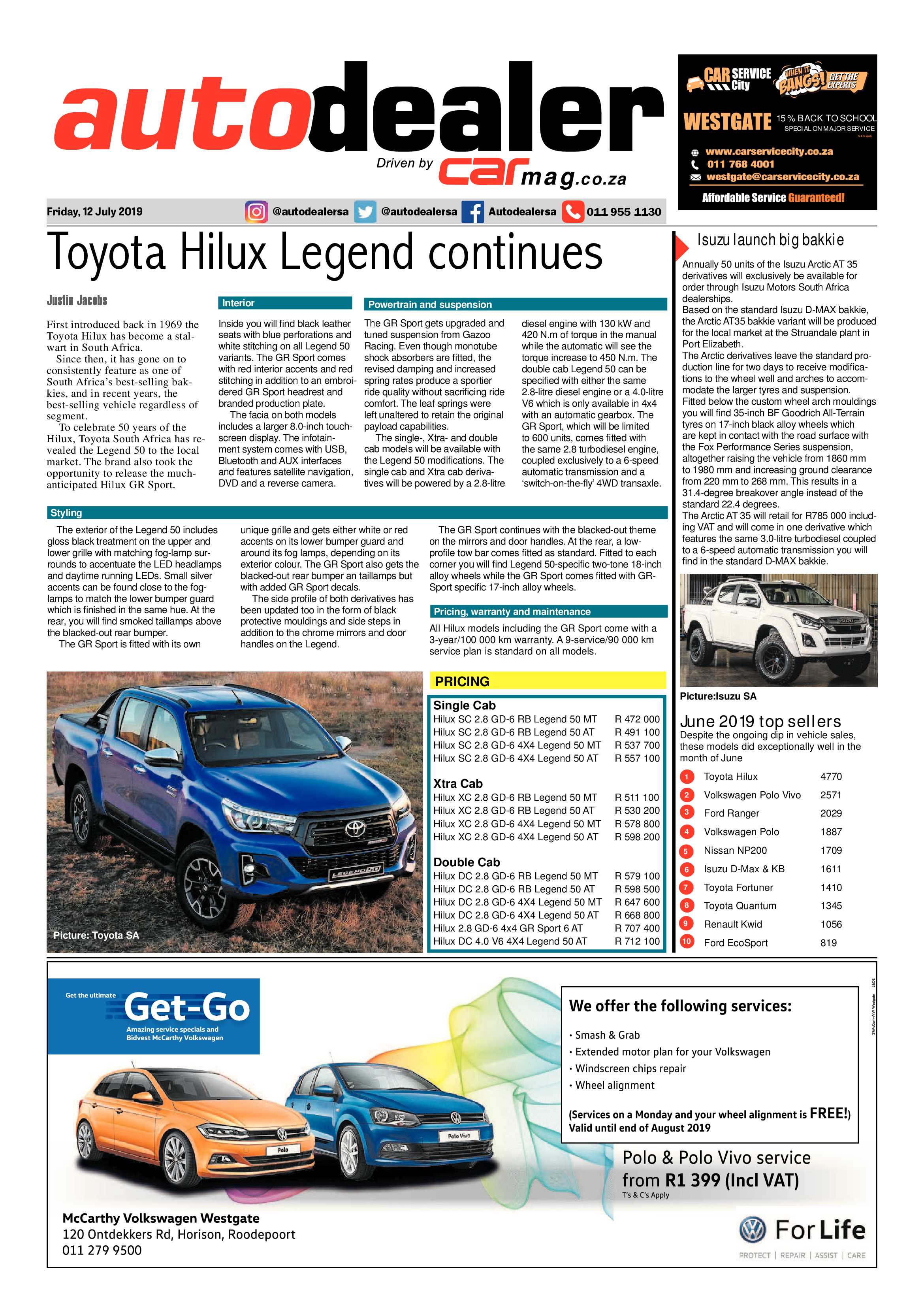 Krugersdorp News 12 July 2019 page 13