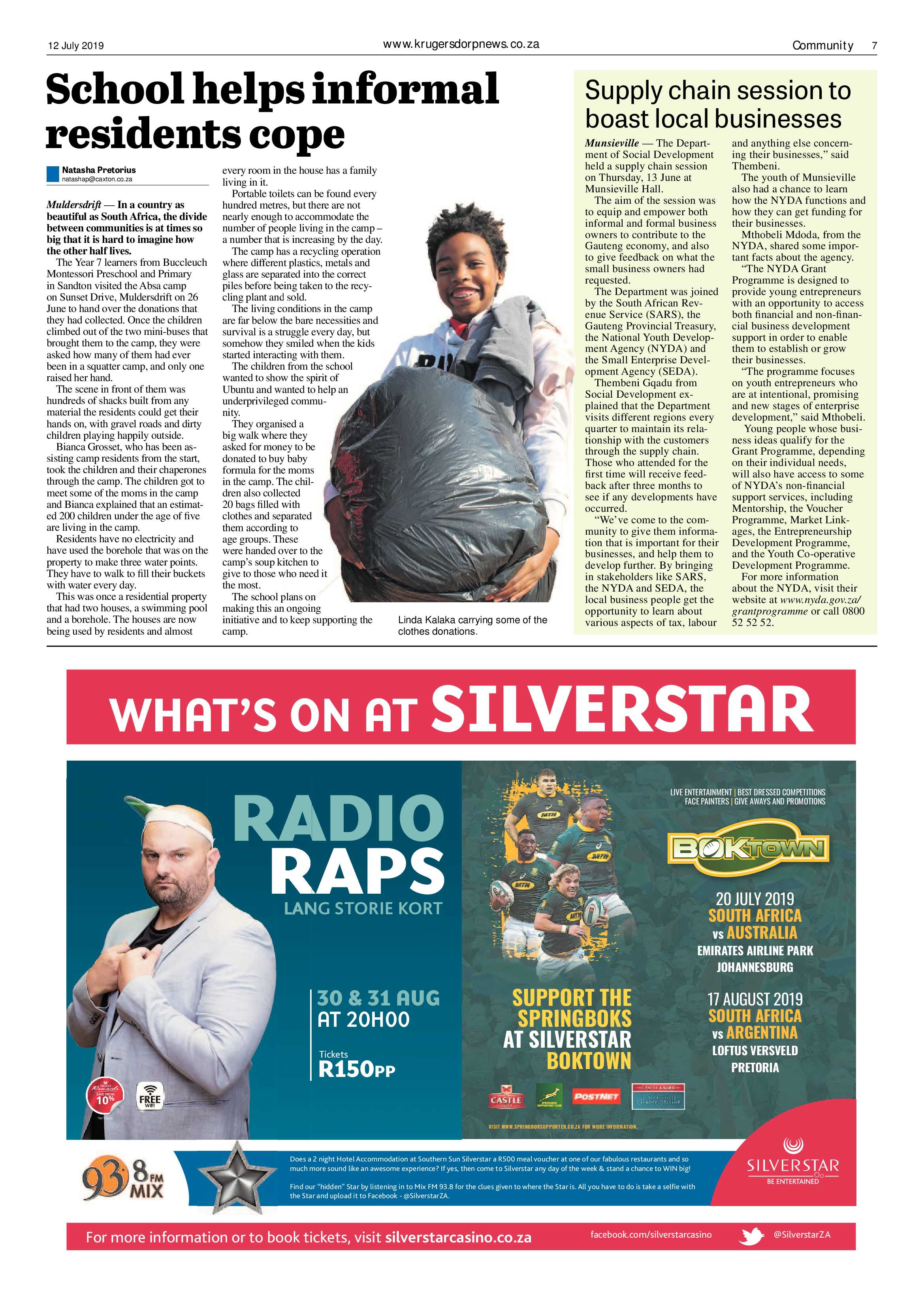 Krugersdorp News 12 July 2019 page 7