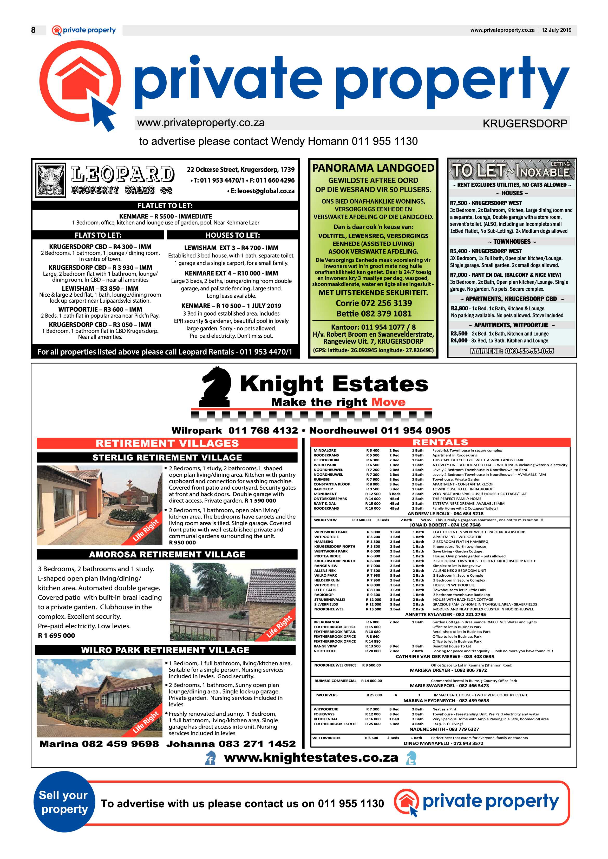Krugersdorp News 12 July 2019 page 8