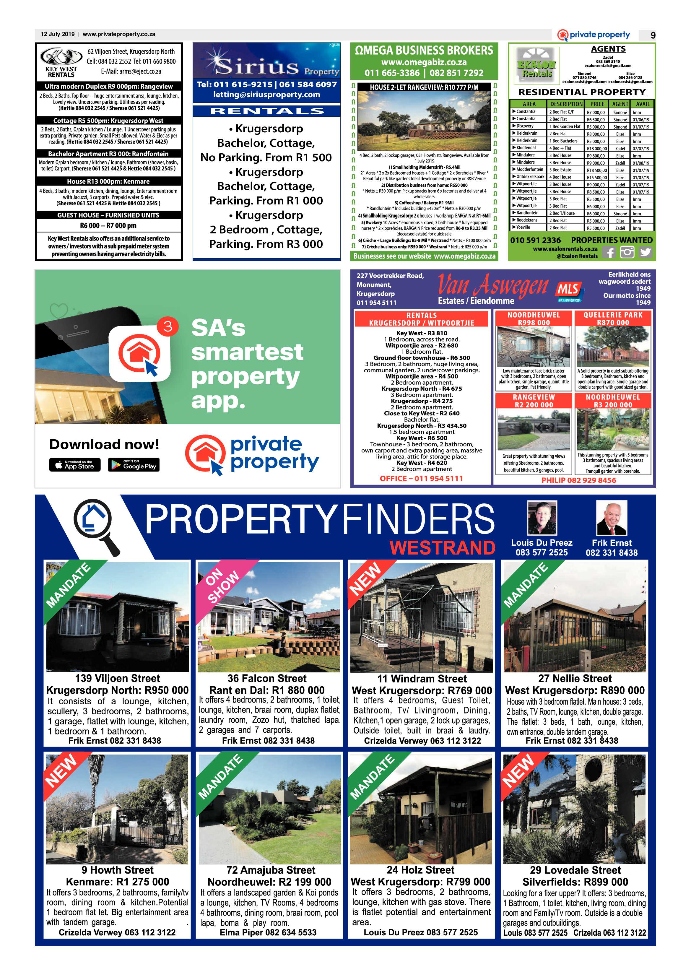Krugersdorp News 12 July 2019 page 9