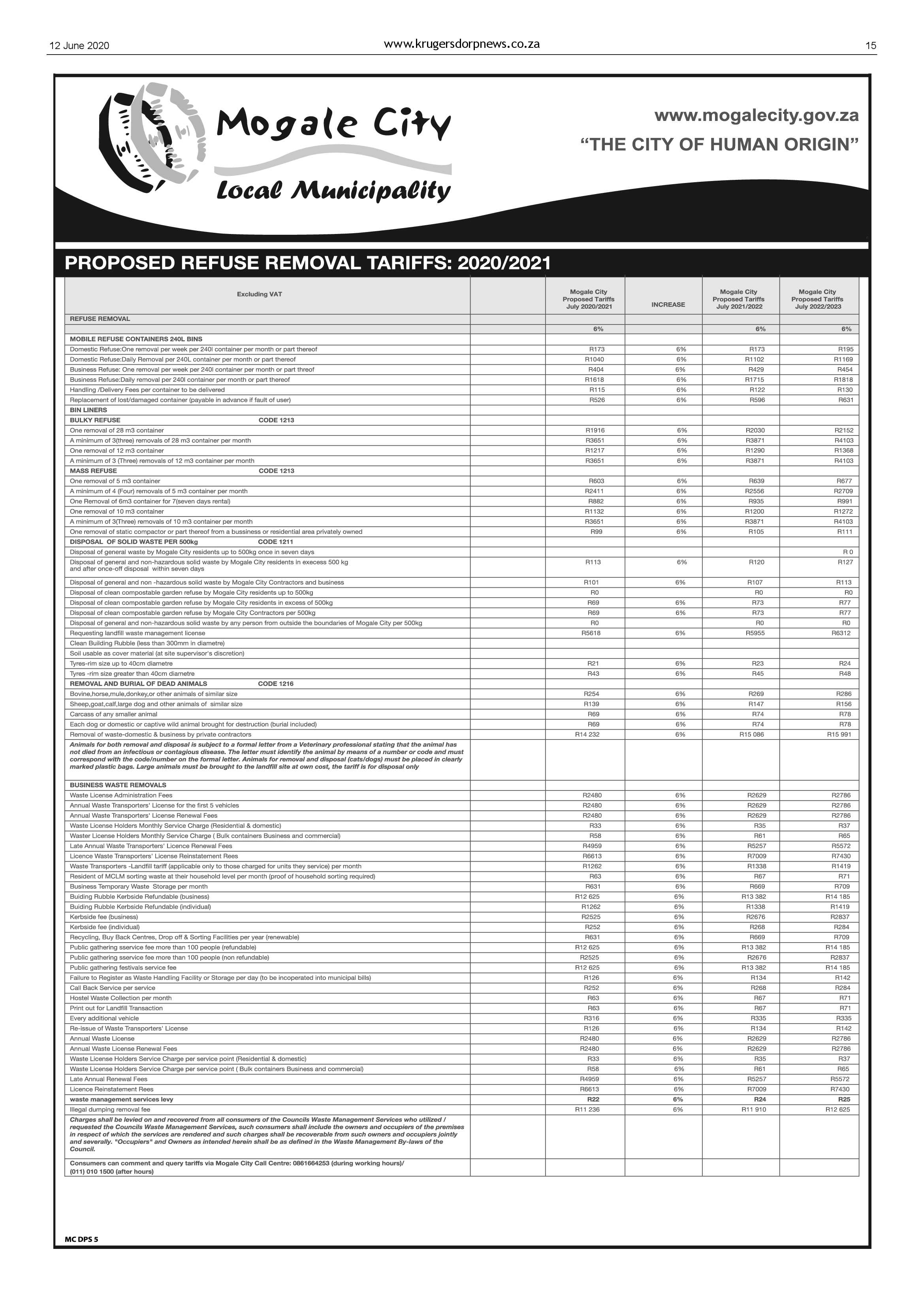 Krugersdorp News 12 June 2020 page 15
