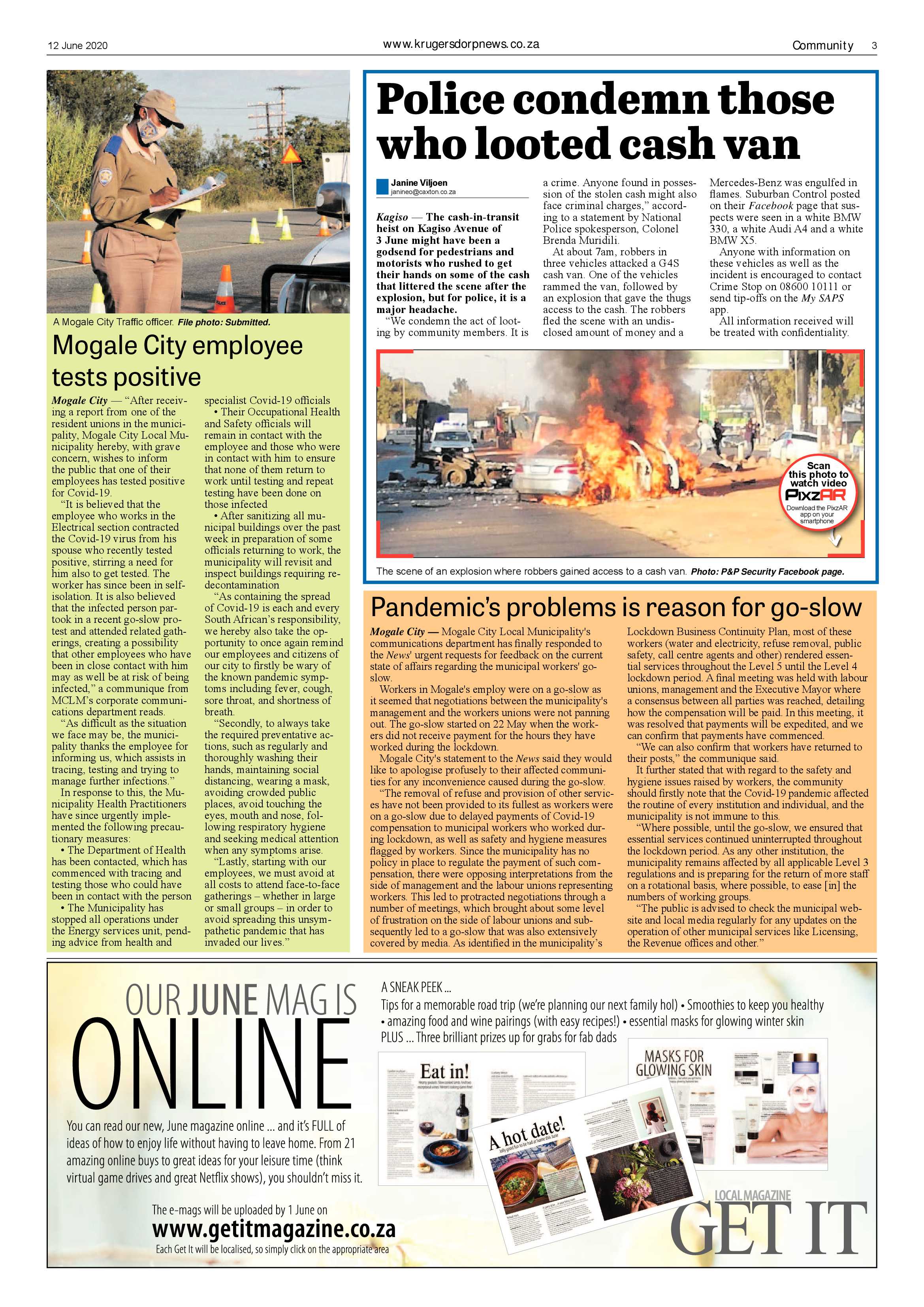 Krugersdorp News 12 June 2020 page 3