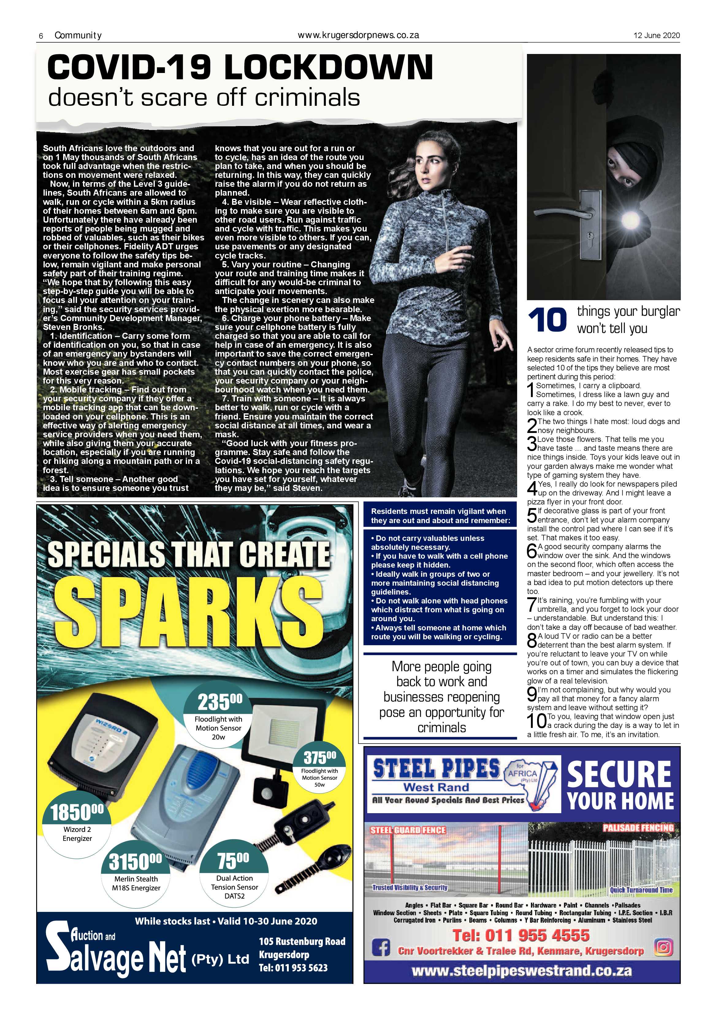 Krugersdorp News 12 June 2020 page 6