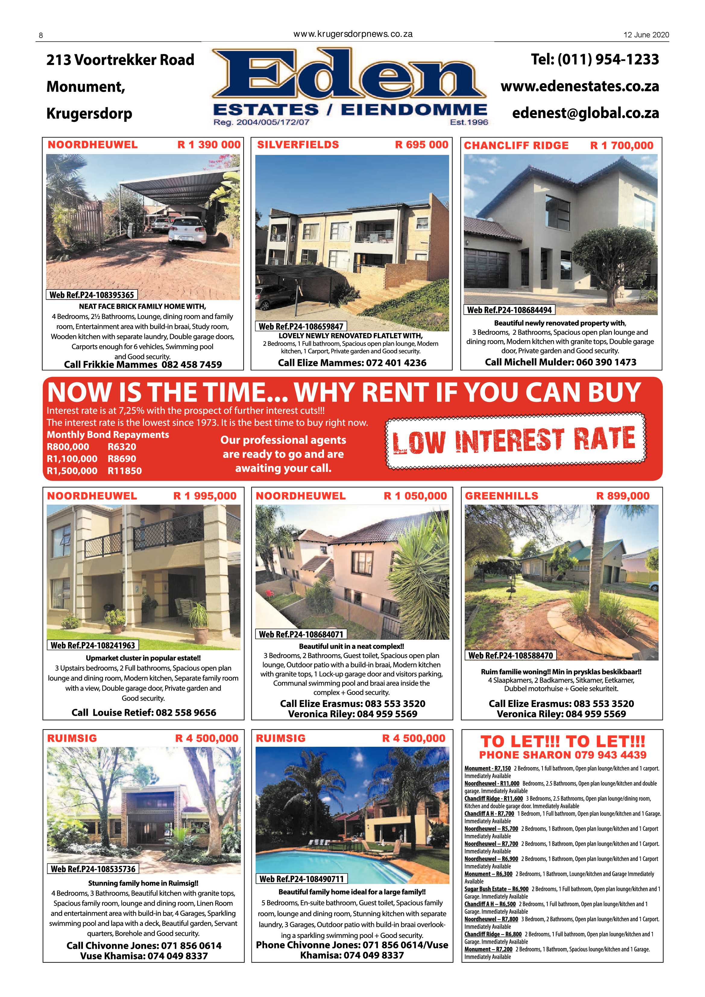Krugersdorp News 12 June 2020 page 8
