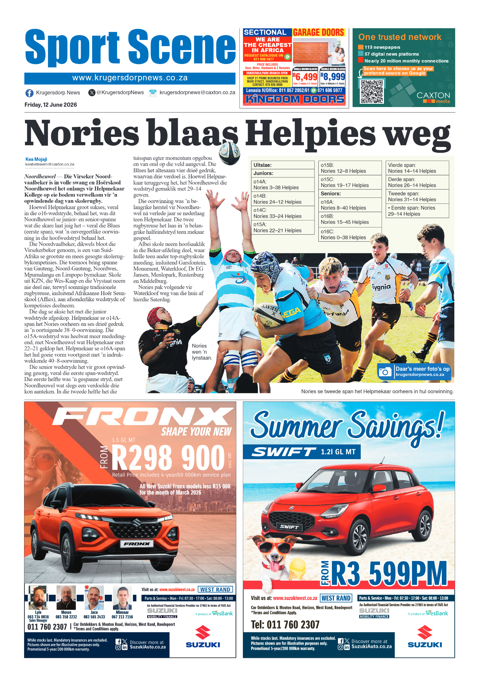 Krugersdorp News 12 June 2026 page 10