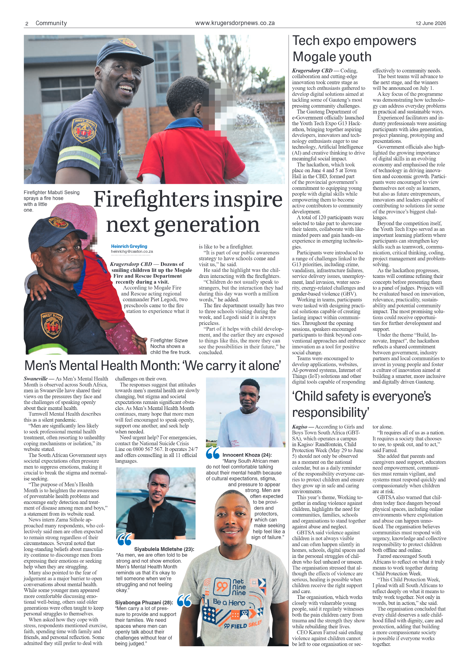 Krugersdorp News 12 June 2026 page 4