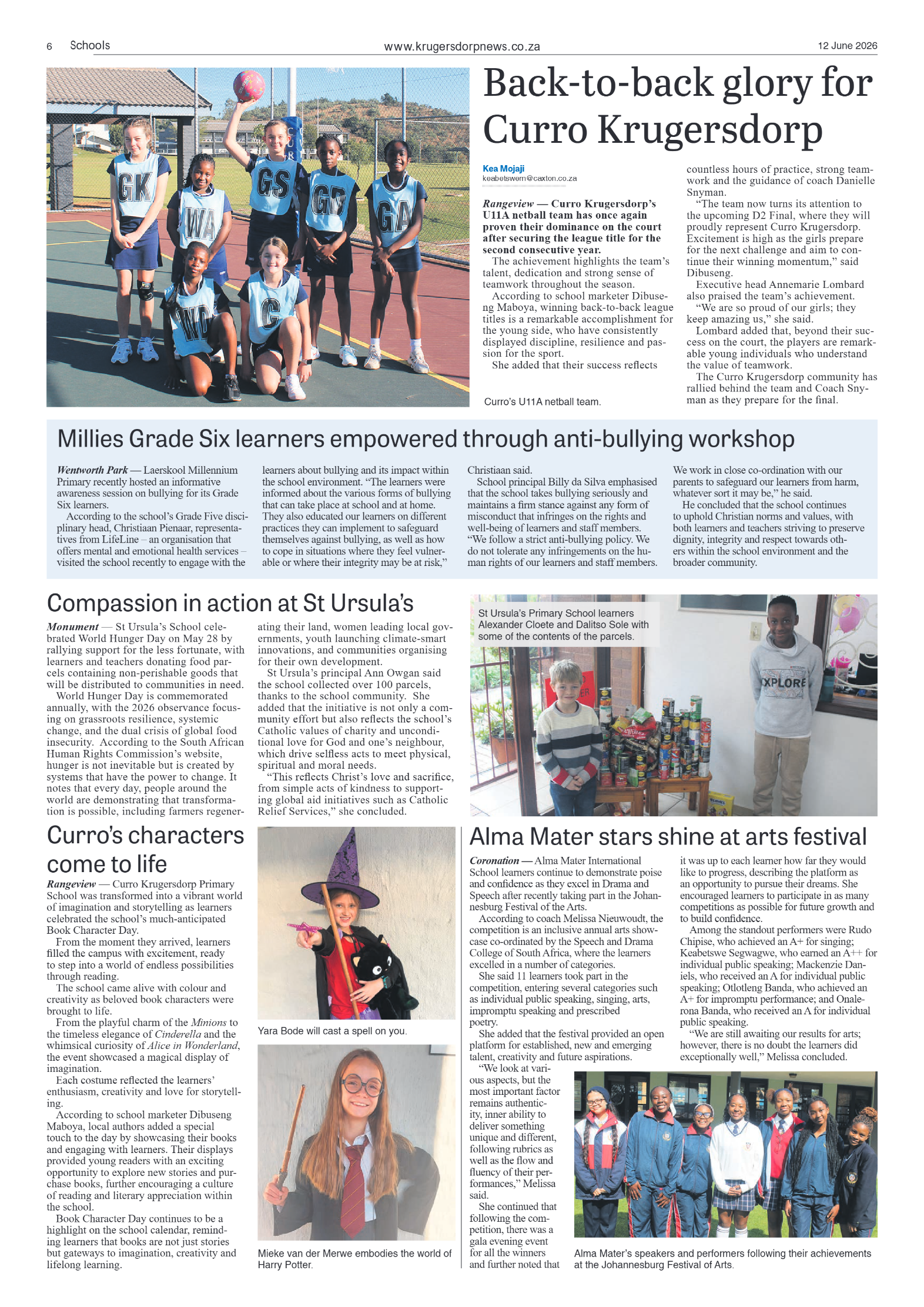 Krugersdorp News 12 June 2026 page 8