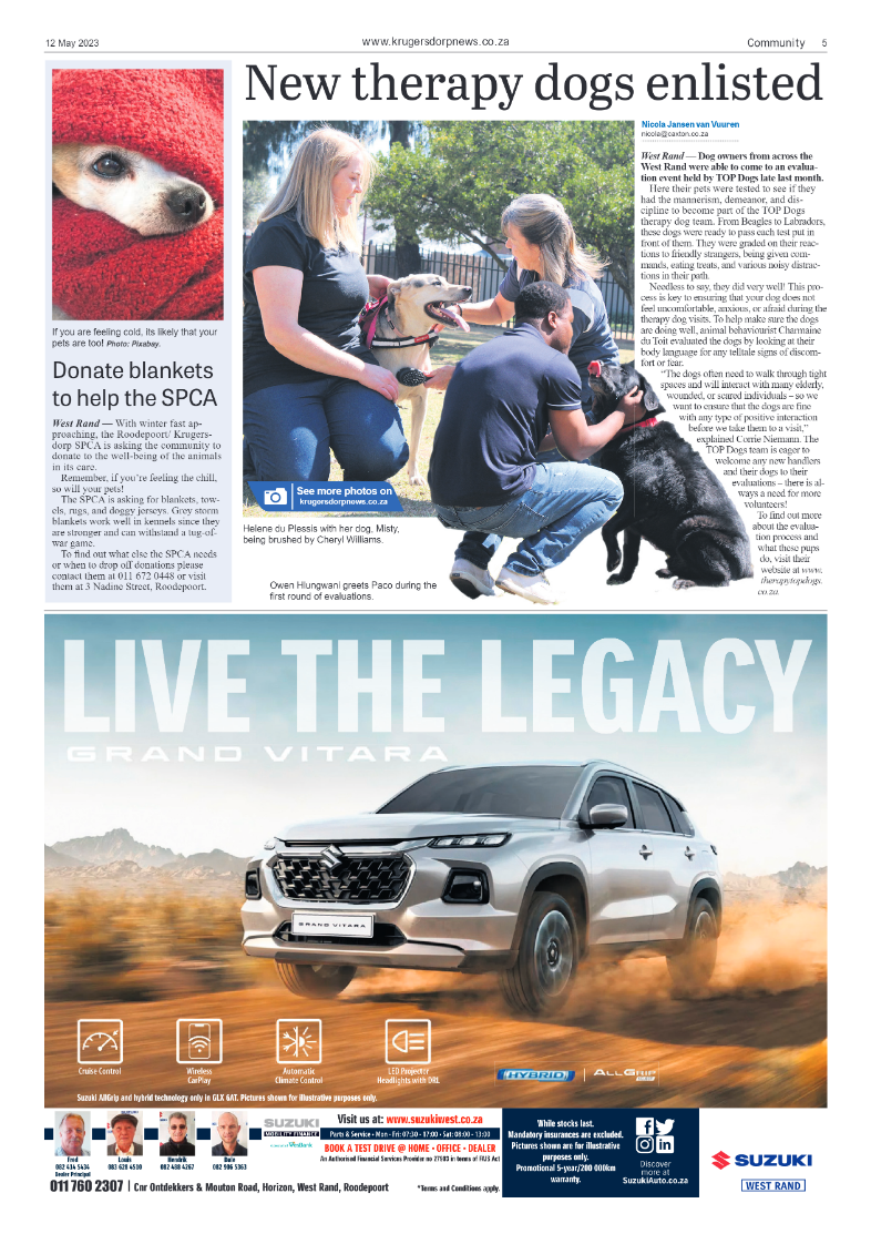 Krugersdorp News 12 May 2023 page 5