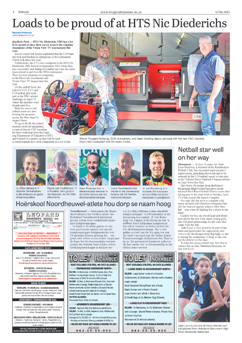 Krugersdorp News 12 May 2023 page 6