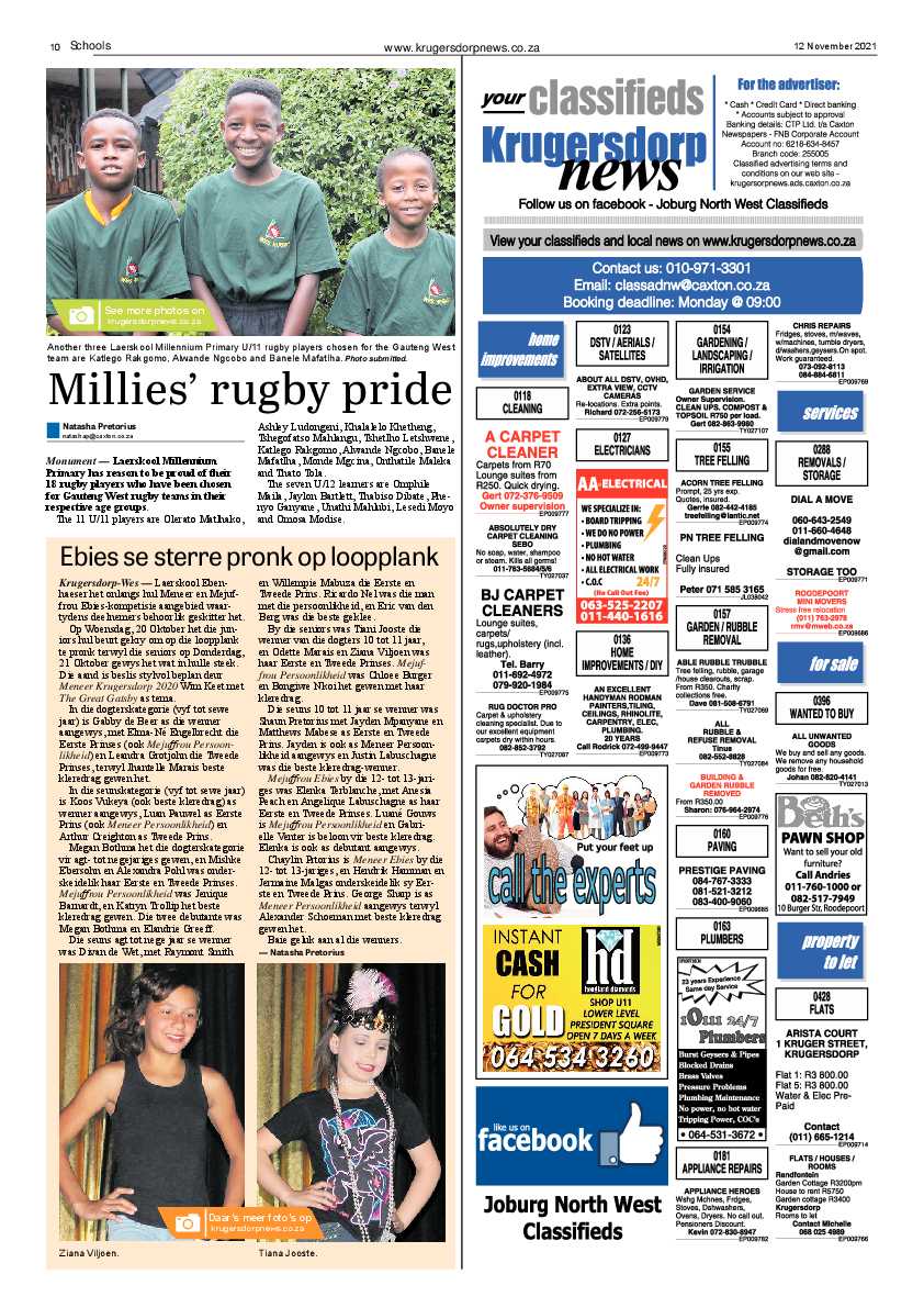 Krugersdorp News 12 November 2021 page 10