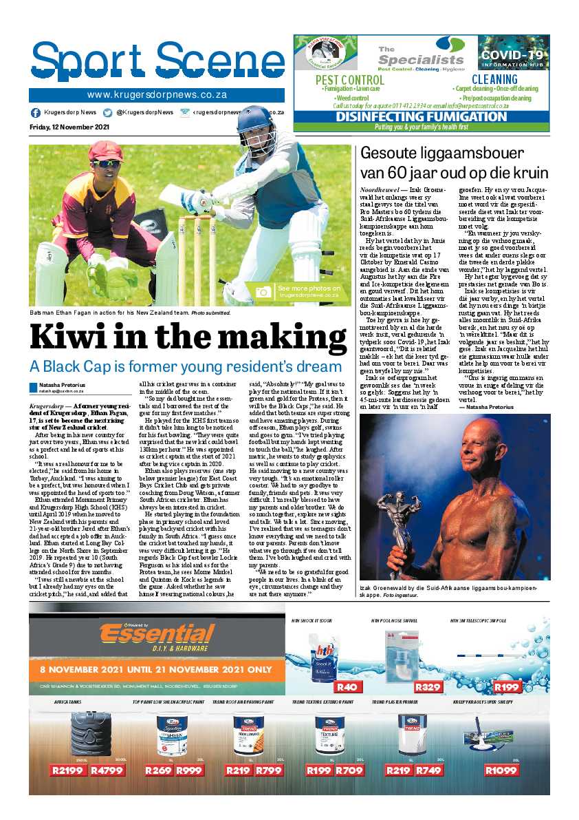 Krugersdorp News 12 November 2021 page 12