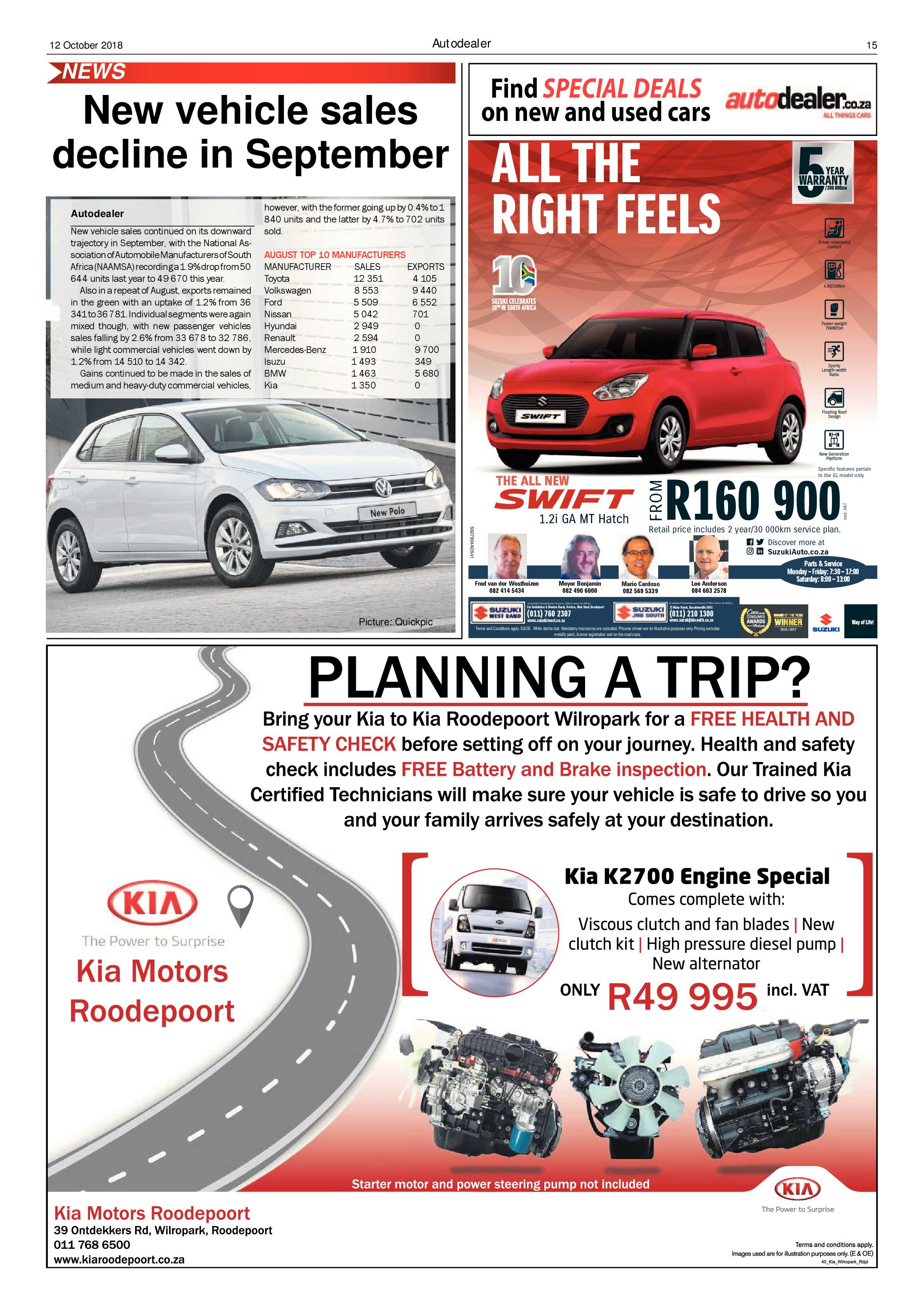 Krugersdorp News 12 October 2018 page 15