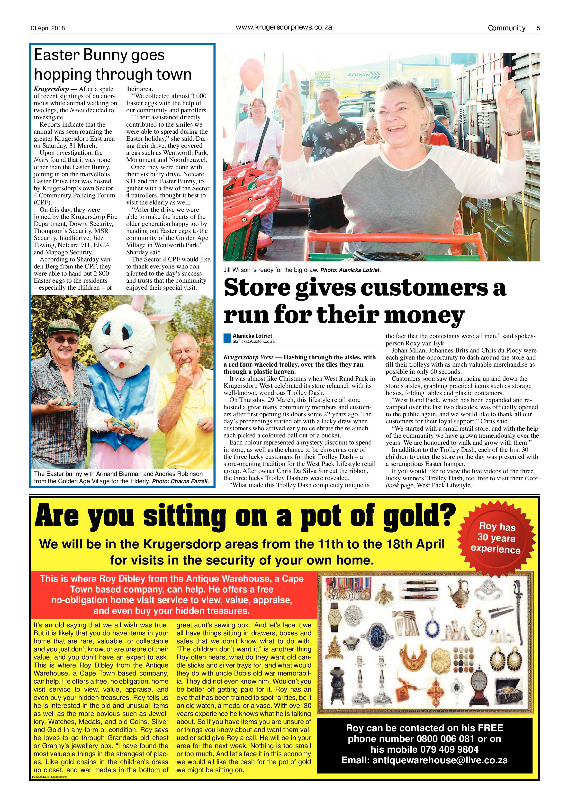 Krugersdorp News 13 April 2018 page 5