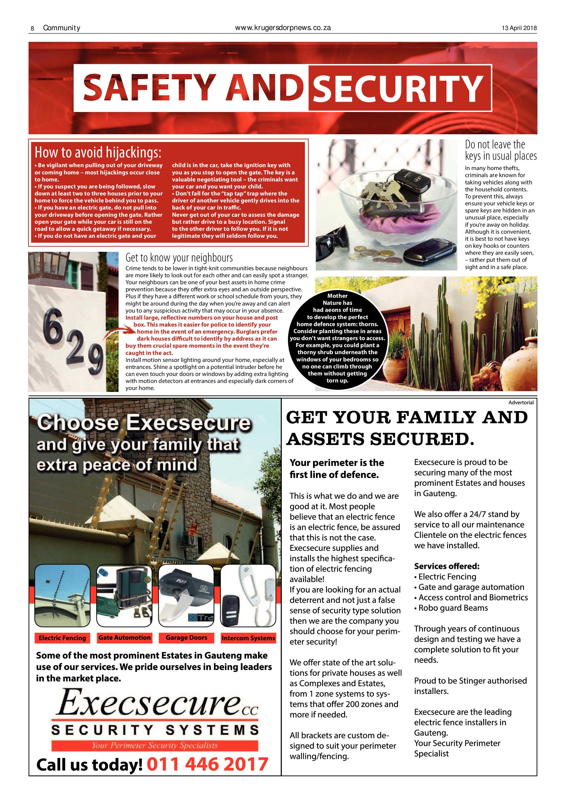 Krugersdorp News 13 April 2018 page 8