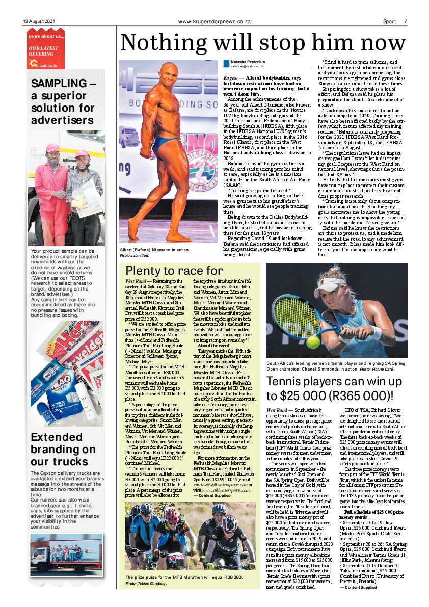 Krugersdorp News 13 August 2021 page 7