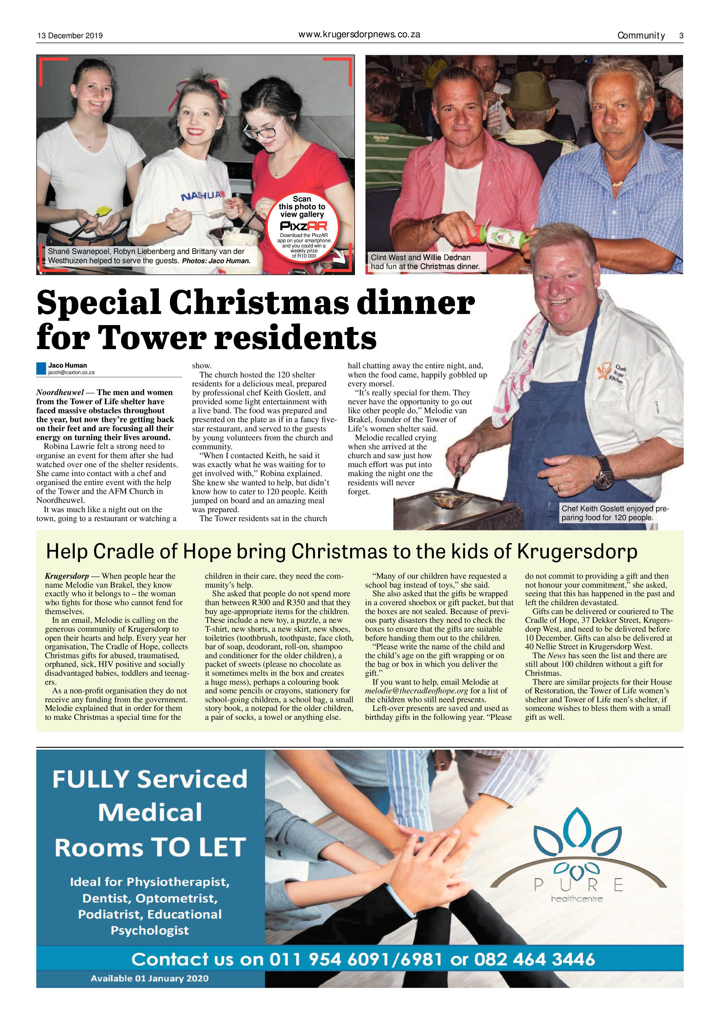 Krugersdorp News 13 December 2019 page 3