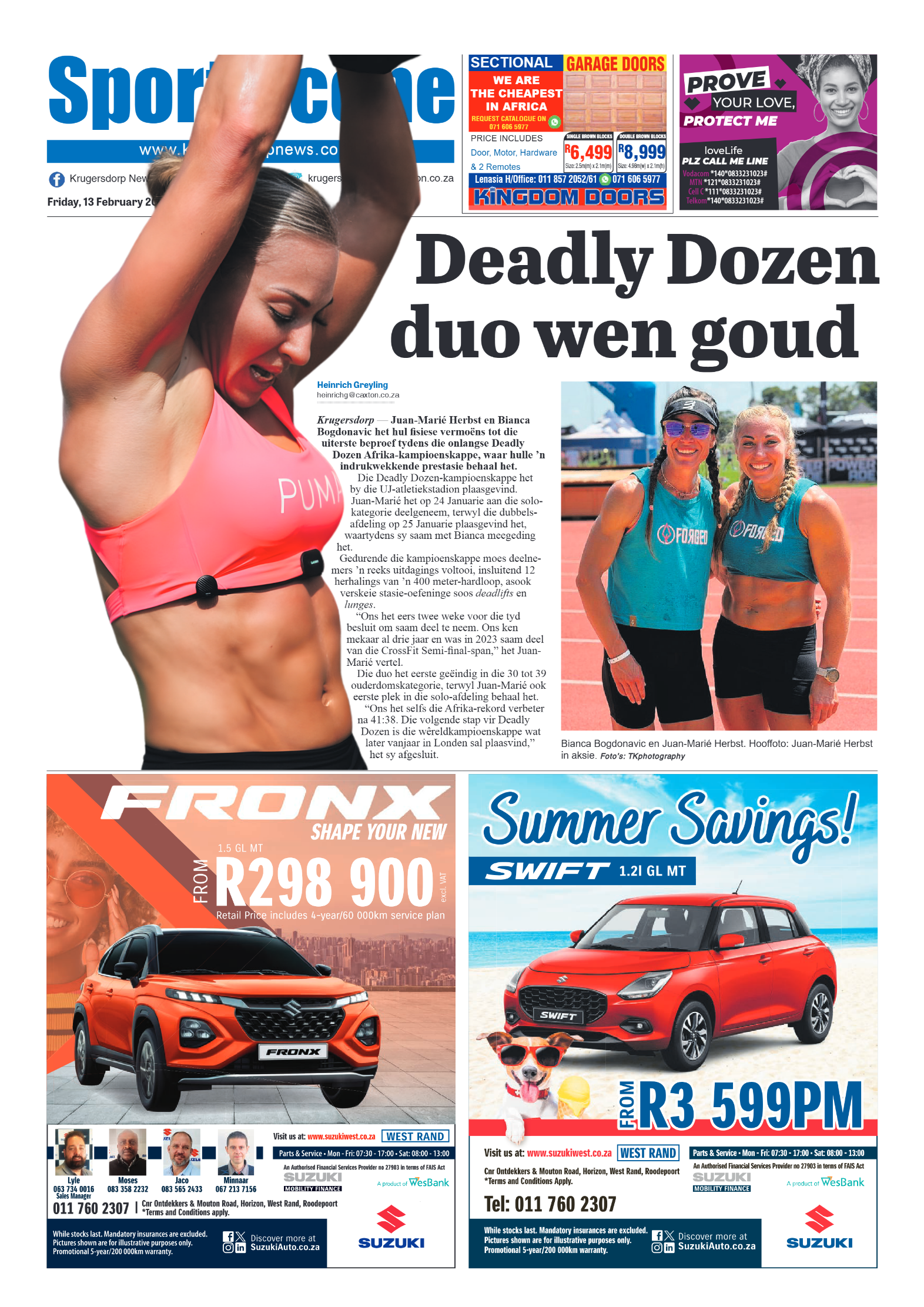 Krugersdorp News 13 February 2026 page 10