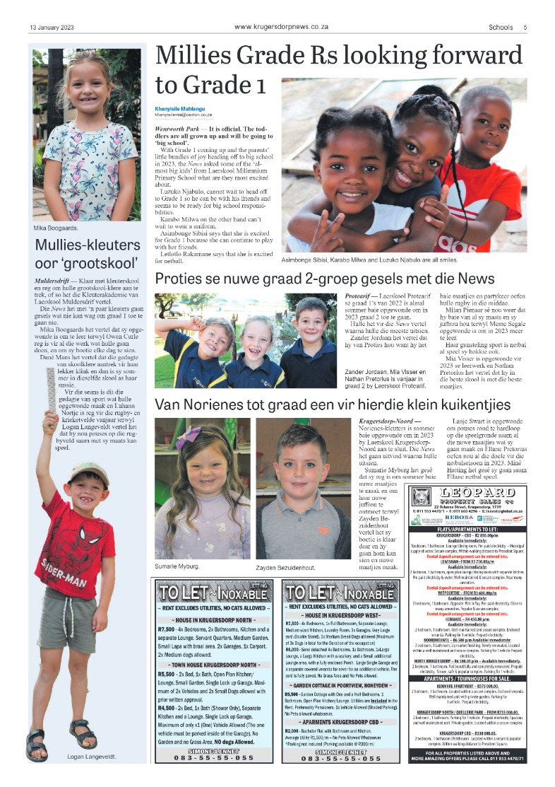 Krugersdorp News 13 January 2023 page 5