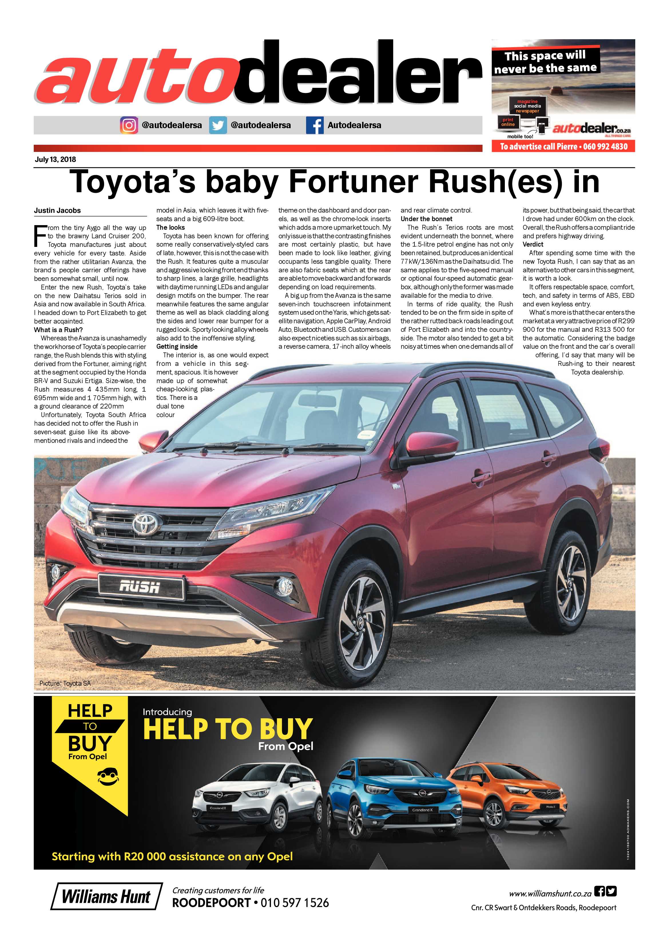 Krugersdorp News 13 July 2018 page 16