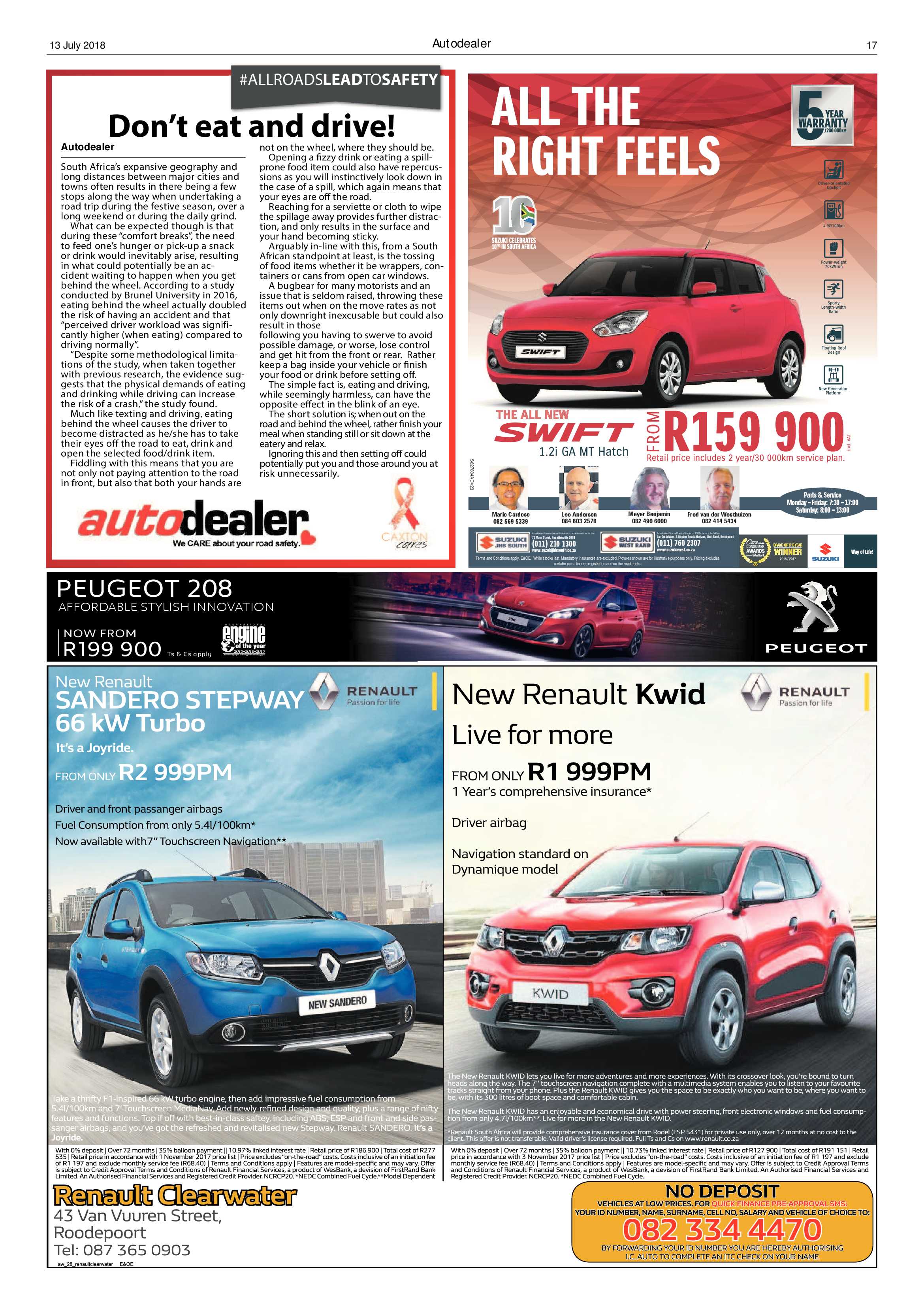 Krugersdorp News 13 July 2018 page 17