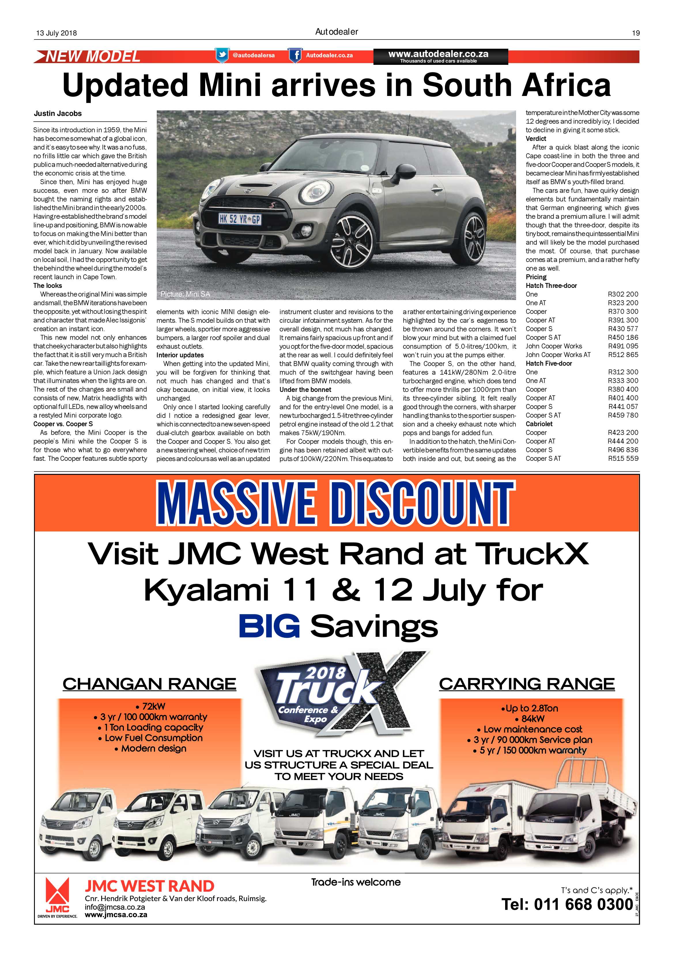 Krugersdorp News 13 July 2018 page 19