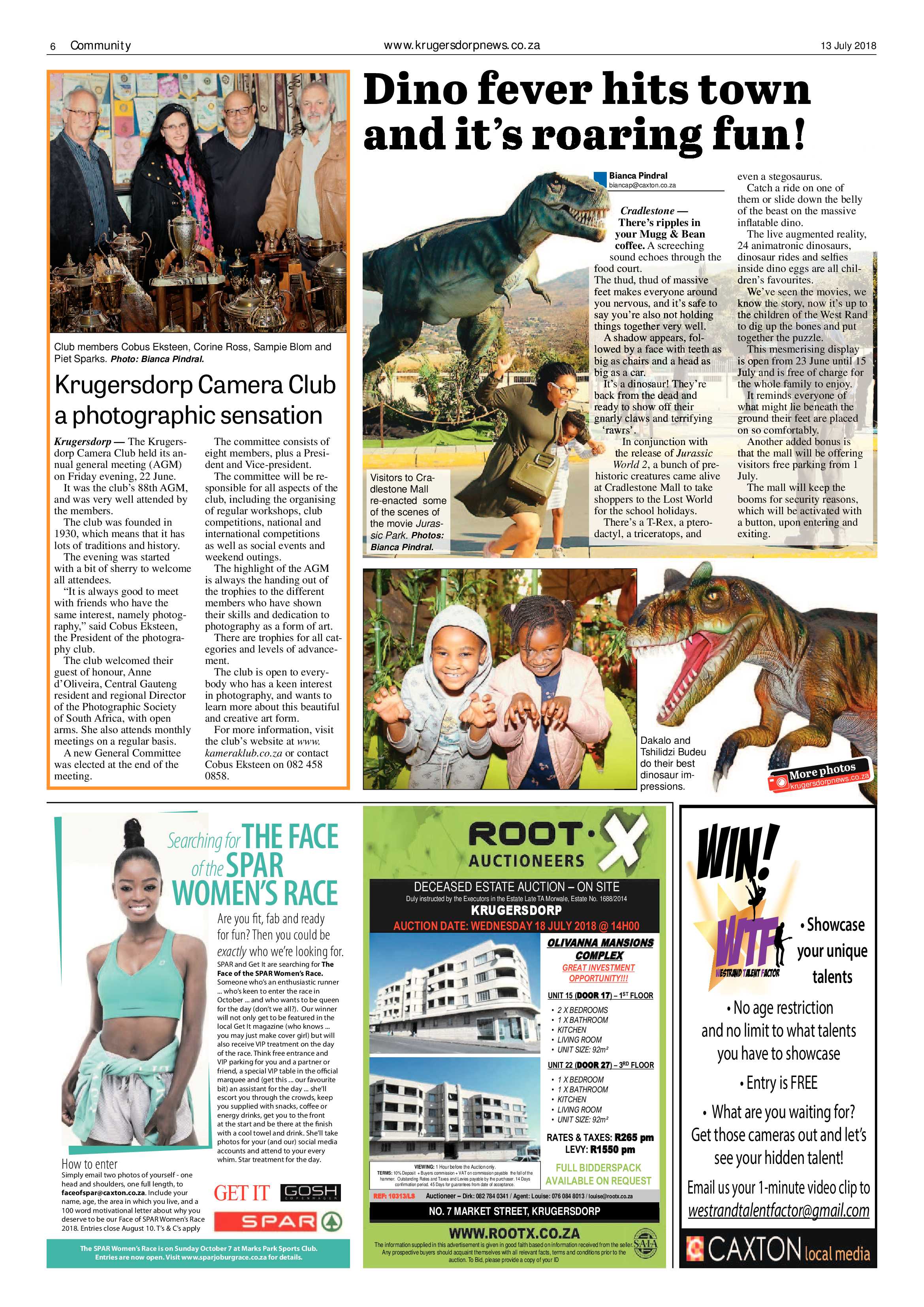 Krugersdorp News 13 July 2018 page 6